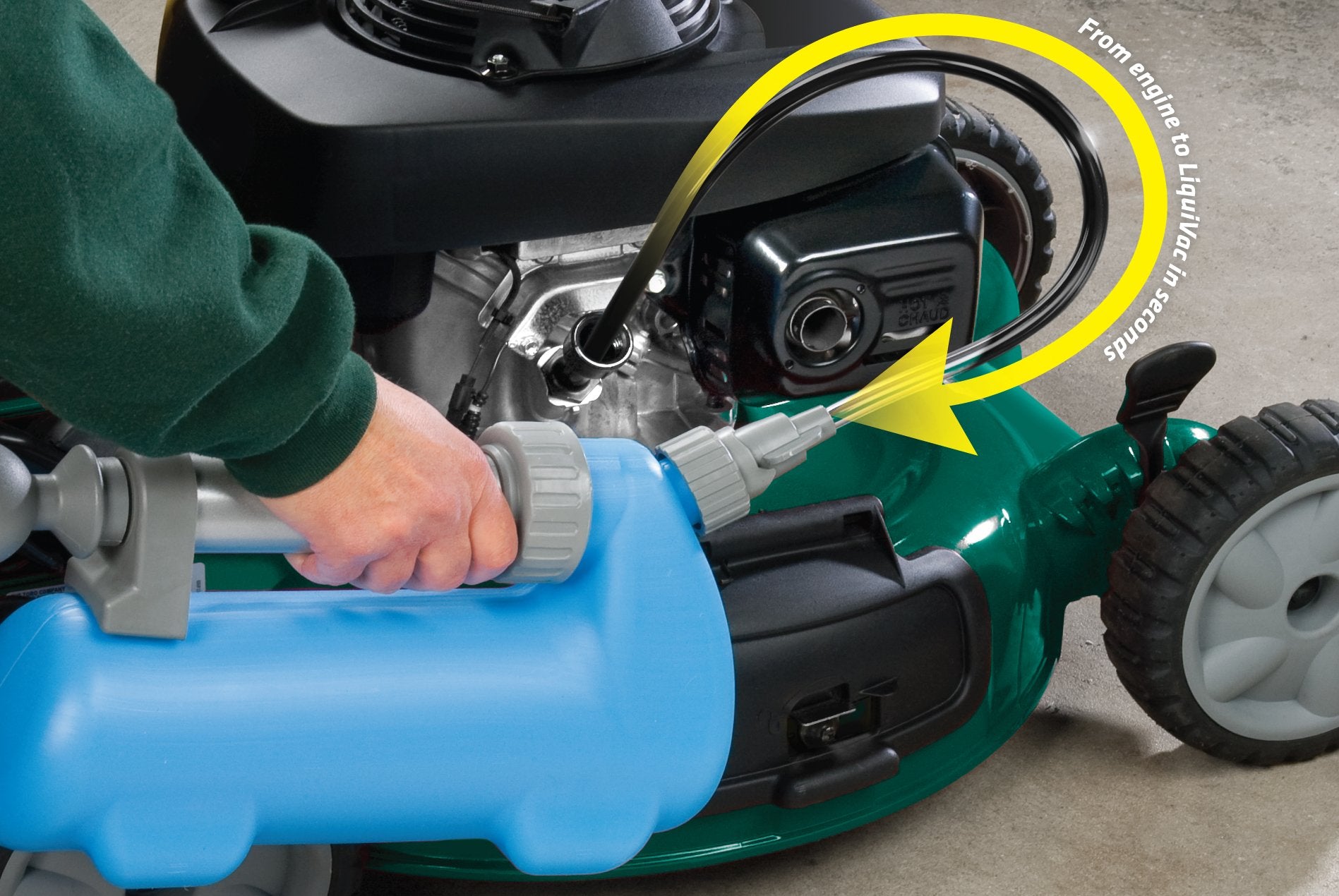 Airpower America Flotool 2005Lvmi Liquivac Oil Extraction Pump Changing System For Small Engine, Lawn Mower, Garden Tractor, Gen