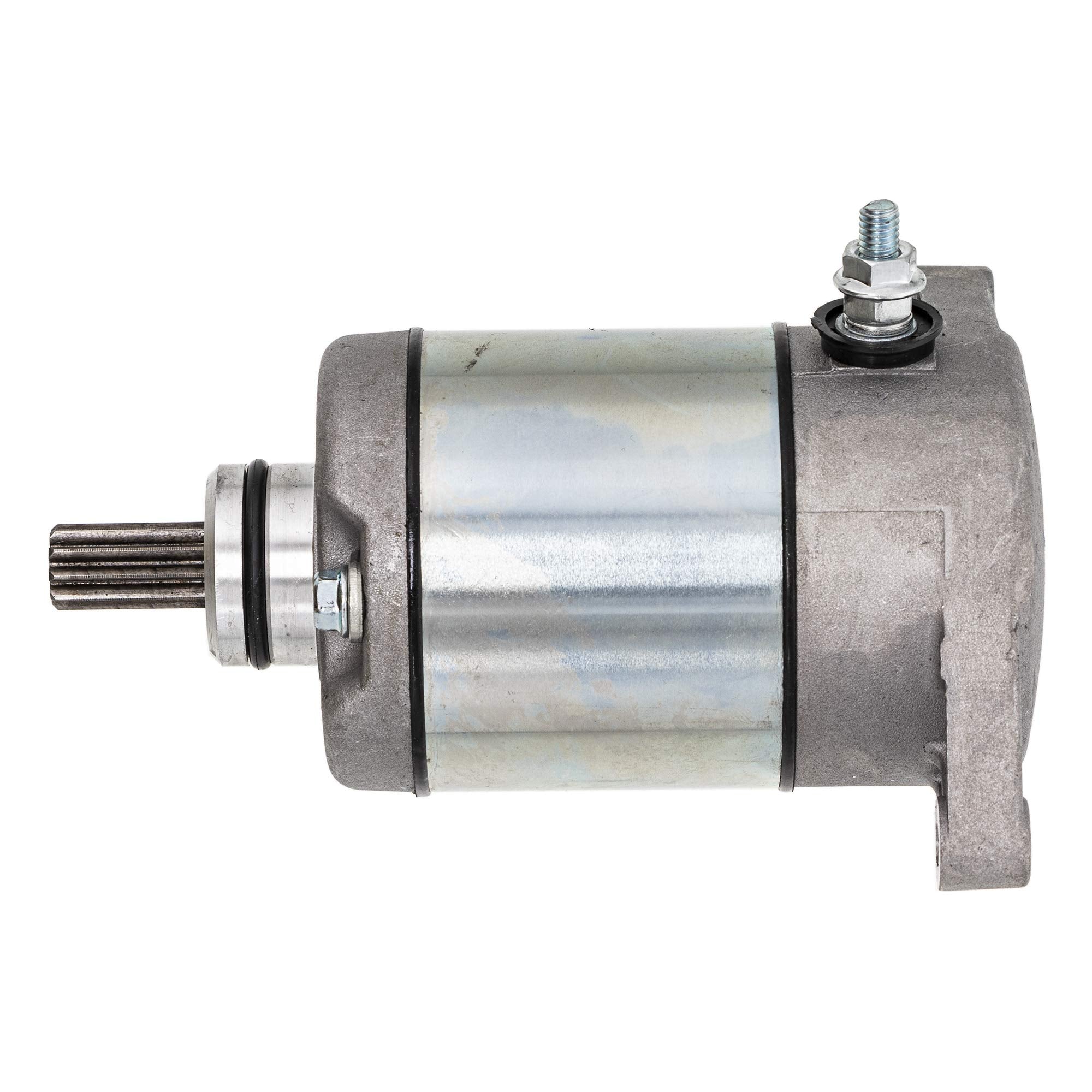 NICHE High Torque Starter Motor Assembly for Arctic Cat/Suzuki Eiger King Quad 400 - Gray Metal, OEM 31100-38F00, 3545-016