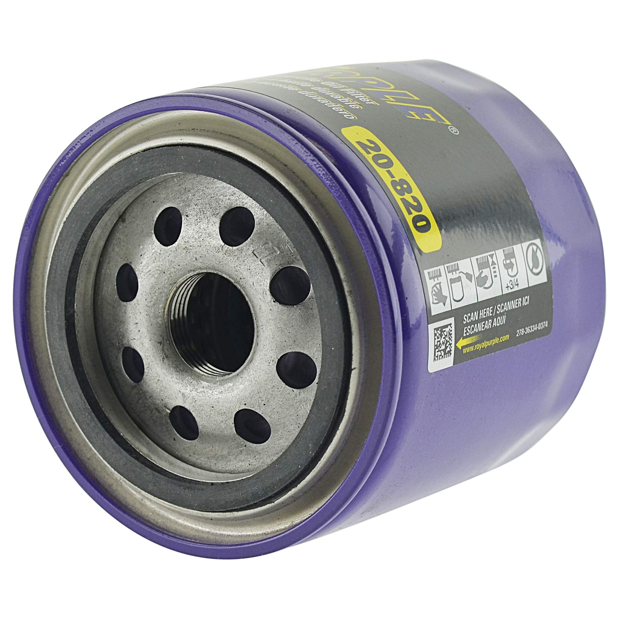 Royal Purple 20-820 Oil Filter - Silicone/Rubber, Ideal for Optimal Engine Performance