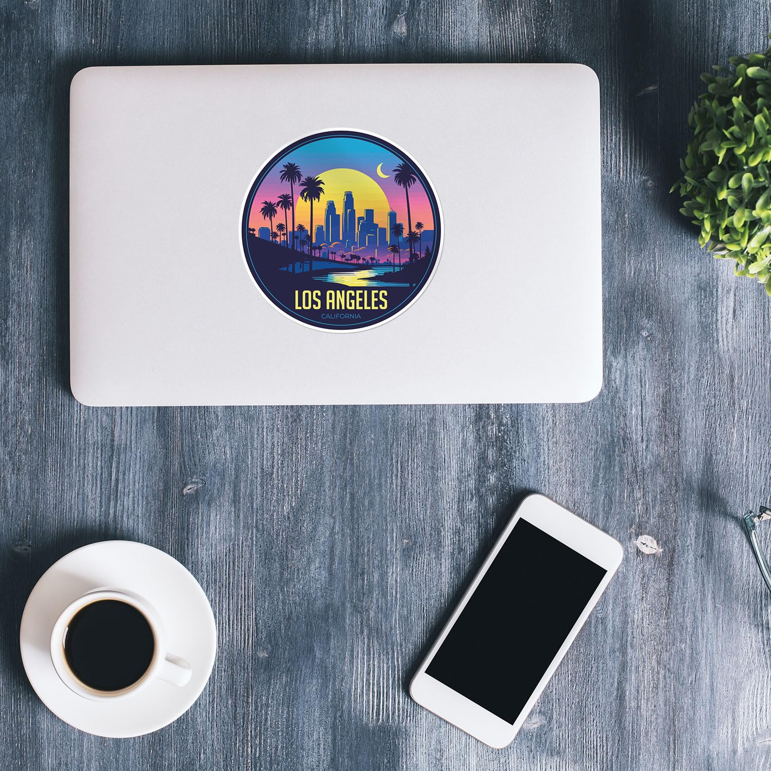 Generic Los Angeles City Sticker - Waterproof Vinyl Decal, 3'' Size for Car, Laptop, Water Bottle, Wall, and Window