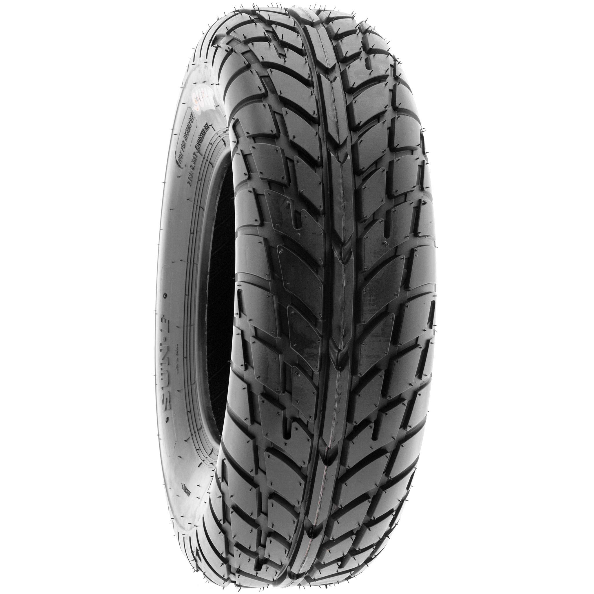 SunF 25x8-12 25x8x12 Hardpack Race Sport ATV UTV Tire 6 PR A021 - SET of 4