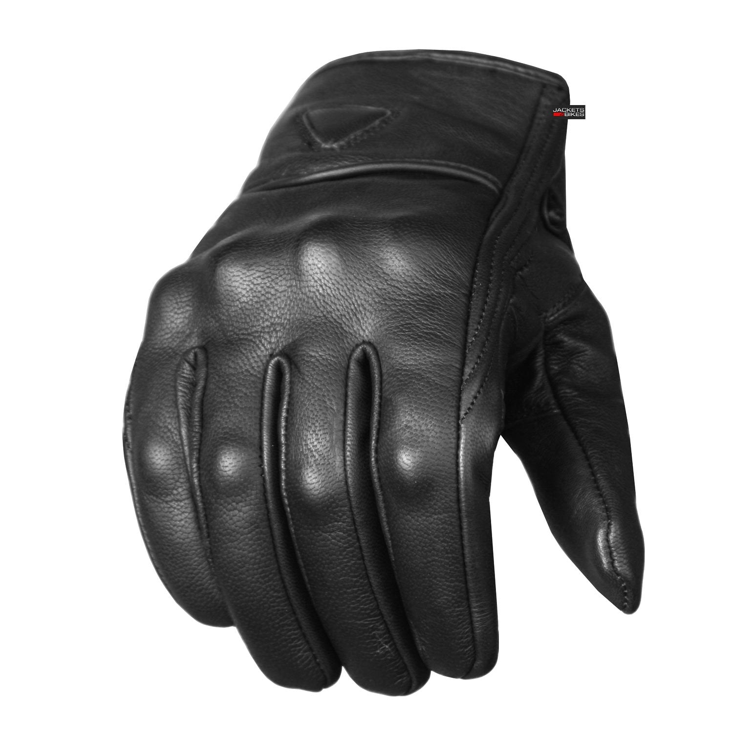 Jackets 4 Bikes Men'S Premium Leather Street Motorcycle Protective Cruiser Biker Gel Gloves L
