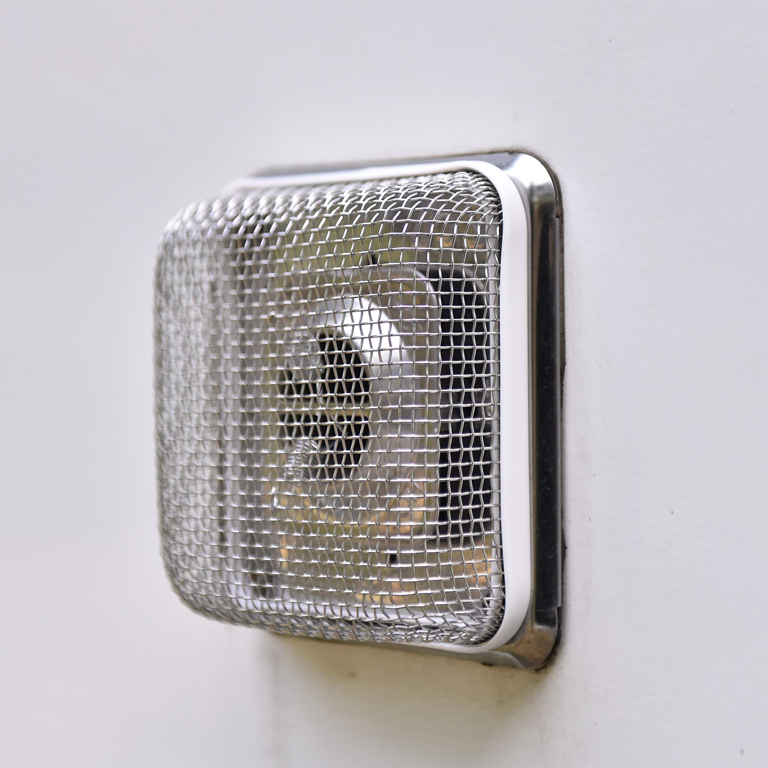 Rvguard Rv Flying Insect Screen For Rv Water Heater Vent Cover Protects From Insects Stainless Steel Mesh With Installation Tool