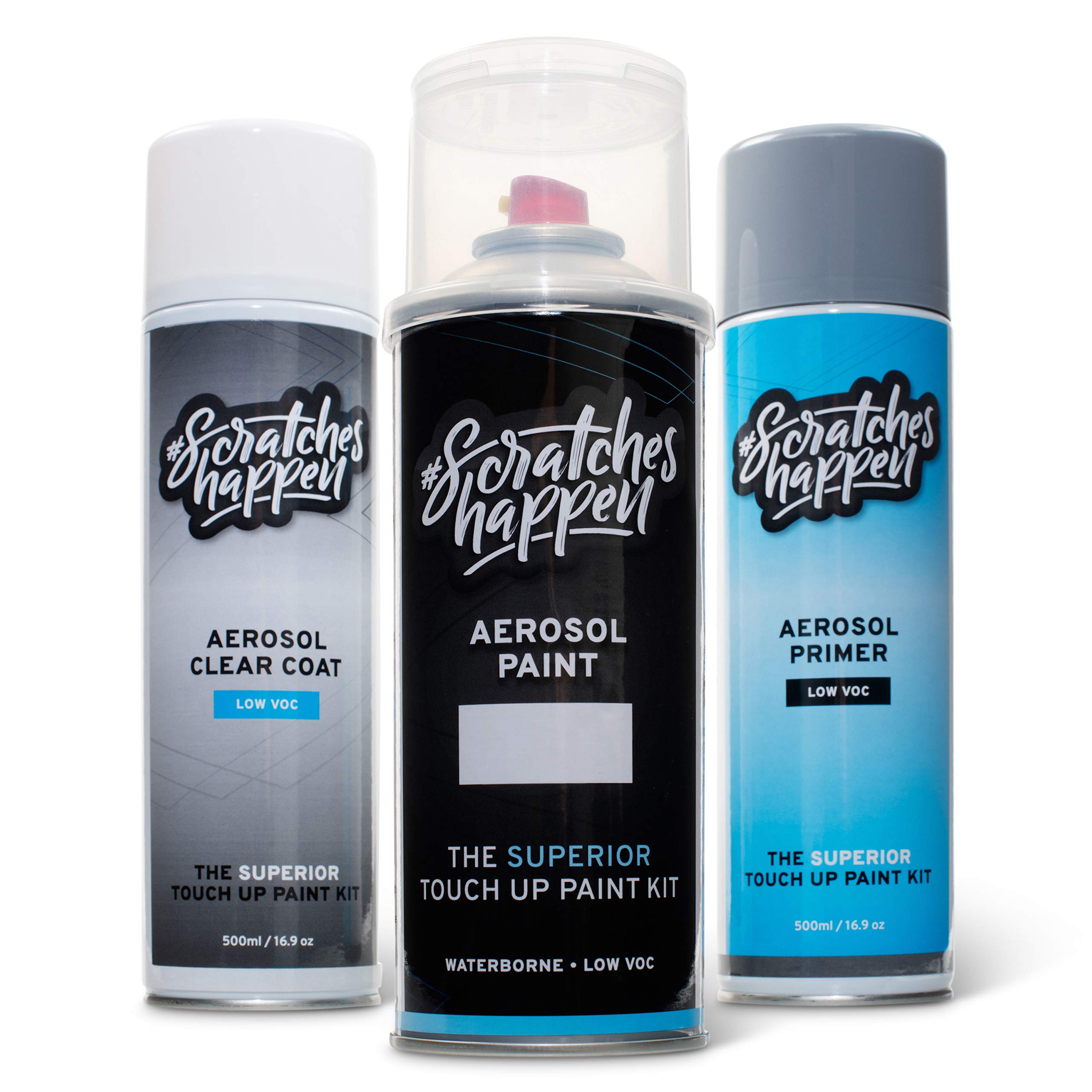 Scratcheshappen Exact-Match Touch Up Paint Kit Compatible With Tesla Sequoia Green Metallic (Pmsg) - Aerosol, Preferred