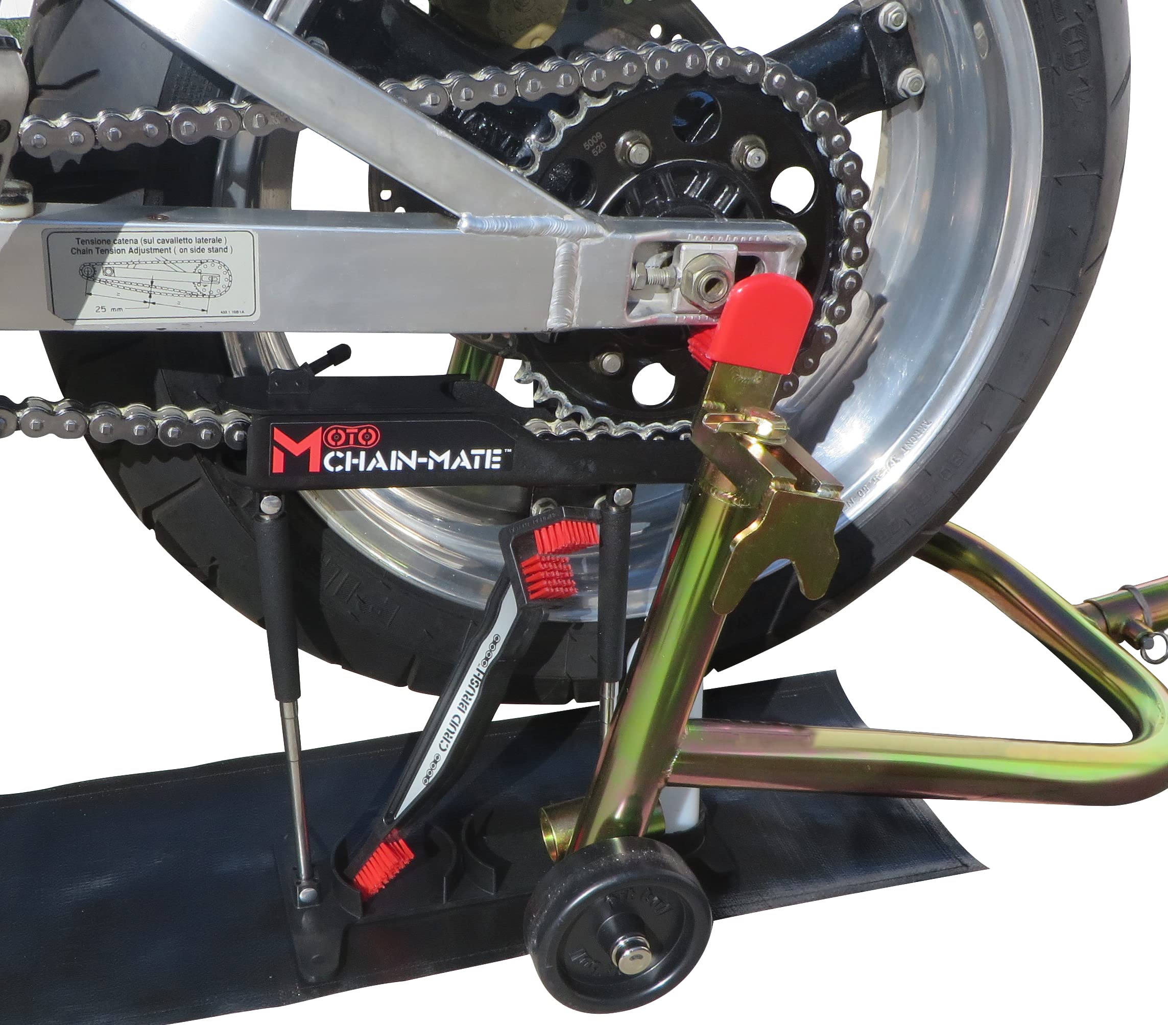 Gearhead Zone Moto Chain-Mate - The Ultimate Motorcycle Chain Cleaning And Lubrication Kit !