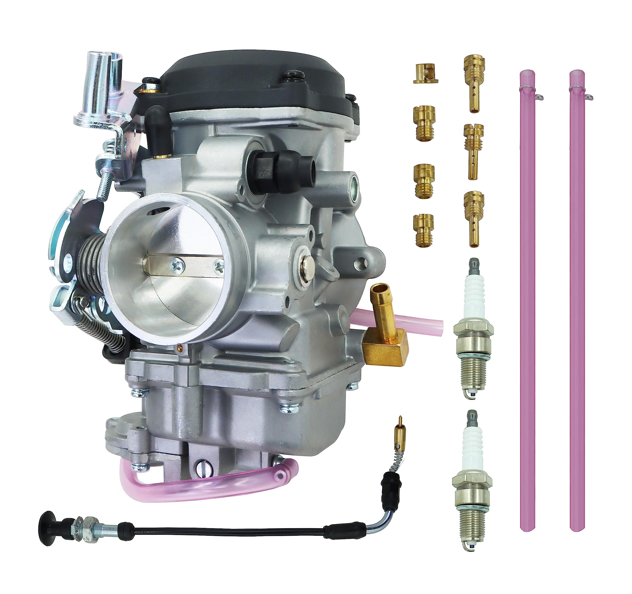 27490-96 Carburetor for Harley Davidson Sportster 883 Sportster 1200 1988-2007, CV40 Carburetor for Harley Davidson Dyna & FXR Touring Electra Glide Heritage Softail Low Rider Model 1988-2017 -Like New
