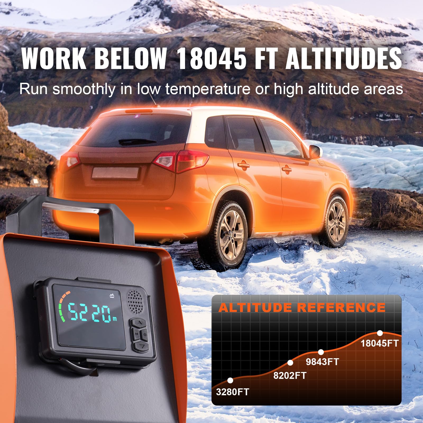 Vevor Diesel Air Heater, 12V 5Kw Integrated Diesel Heater With Remote And Lcd Display, 5L Tank Compact Diesel Heating Solution,
