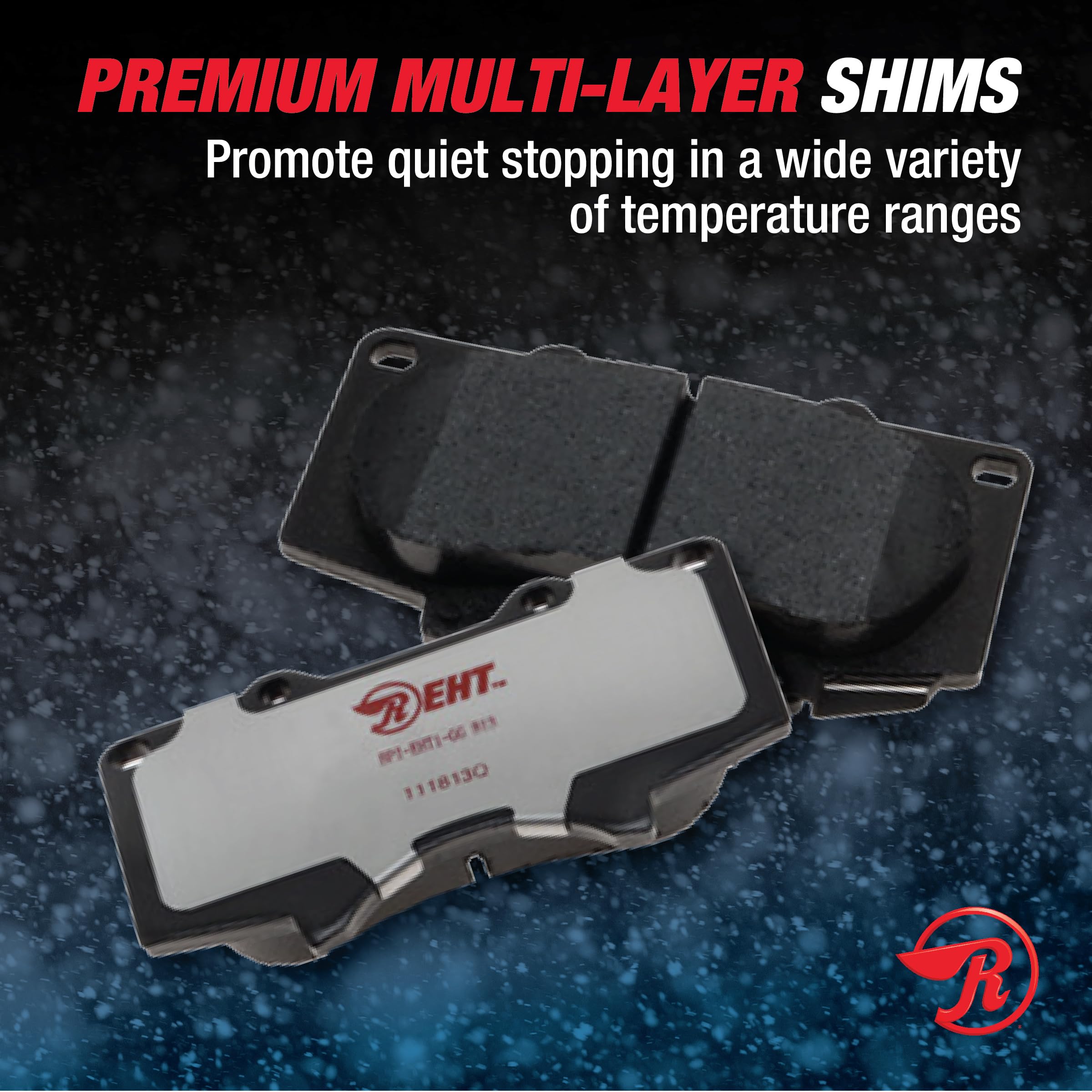 Raybestos Element3 Eht Automotive Replacement Rear Brake Pad For Selected Subaru (Forester, Crosstrek, Impreza, Outback, Legacy)