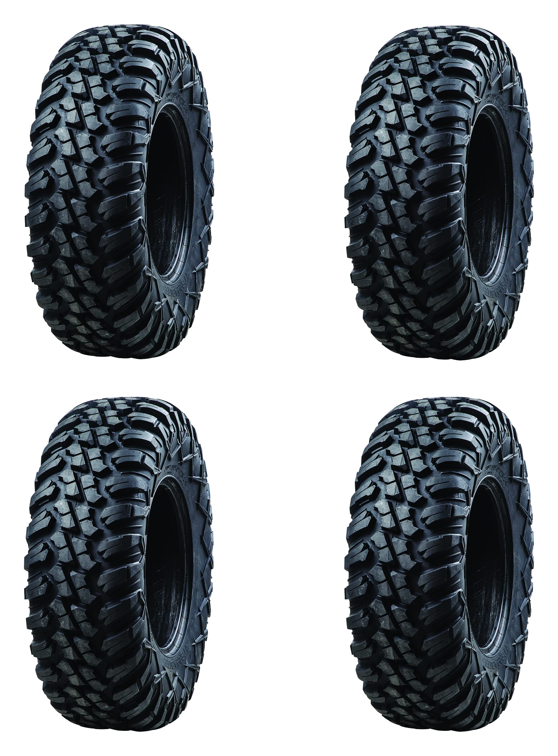 Tusk Terrabite Set Of 4 Utv Atv Tires (27X9-14 / 27X11-14)