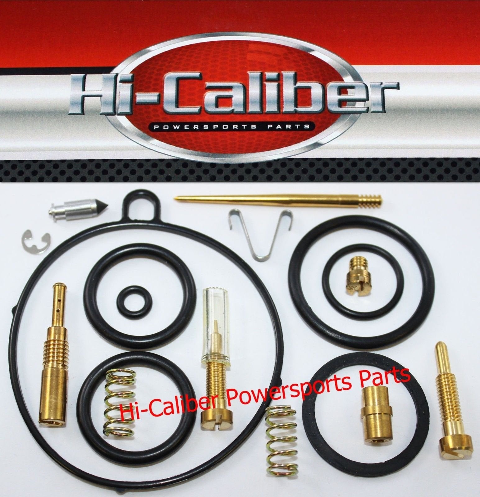 Hi-Caliber Powersports Parts Oem Quality Carburetor Carb Rebuild Kit For The 1985-1986 Honda Trx 125 Fourtrax Atvs