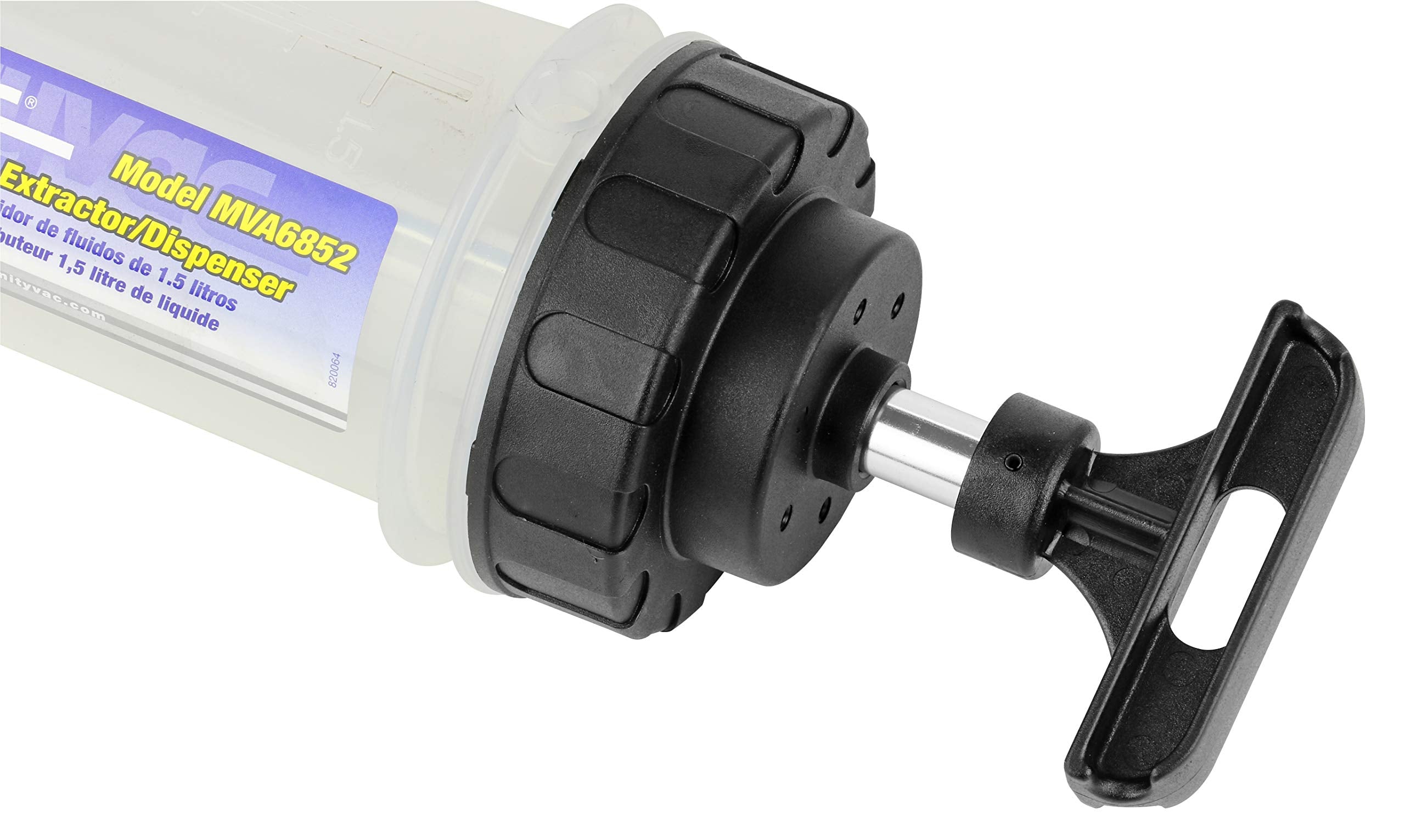 Mityvac Mva6852 1.5-Liter Manual Fluid Extractor/Dispenser - Master Cylinders, Power Steering, Coolant Reservoirs, Transaxles An