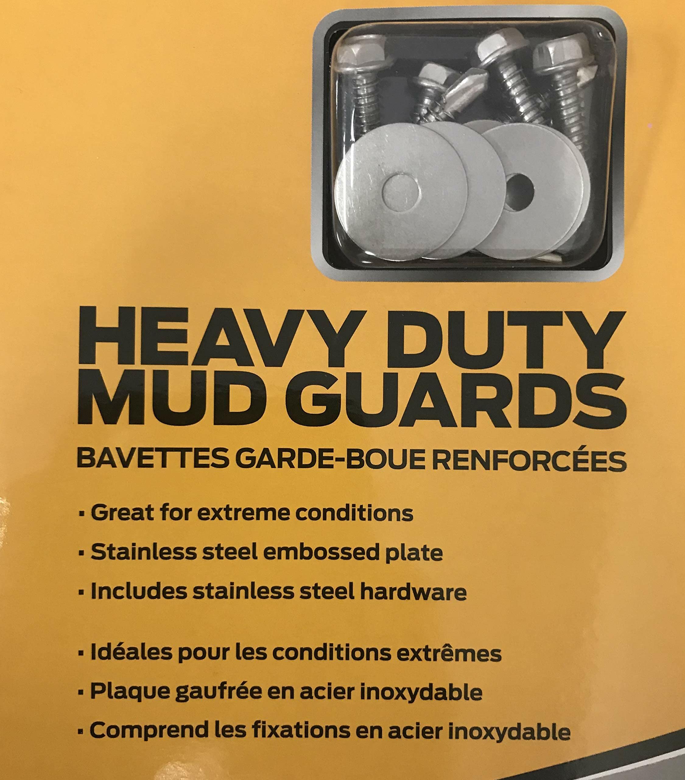 Plasticolor Gmc Heavy Duty Front 12 X 23 Mud Guards, 12 X 23 Front Mud Guards By Plasticolor (001841R01)