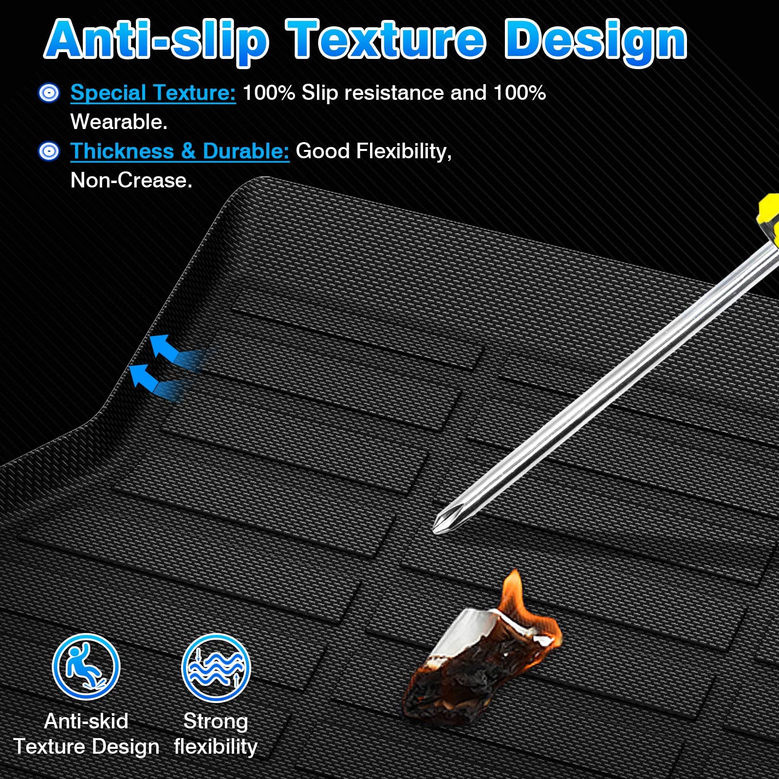 Cartist Custom Fit For Cargo Liner Acura Rdx 2019 2020 2021 2022 2023 Accessories All Weather Anti-Slip Rear Trunk Mat Tpe Water