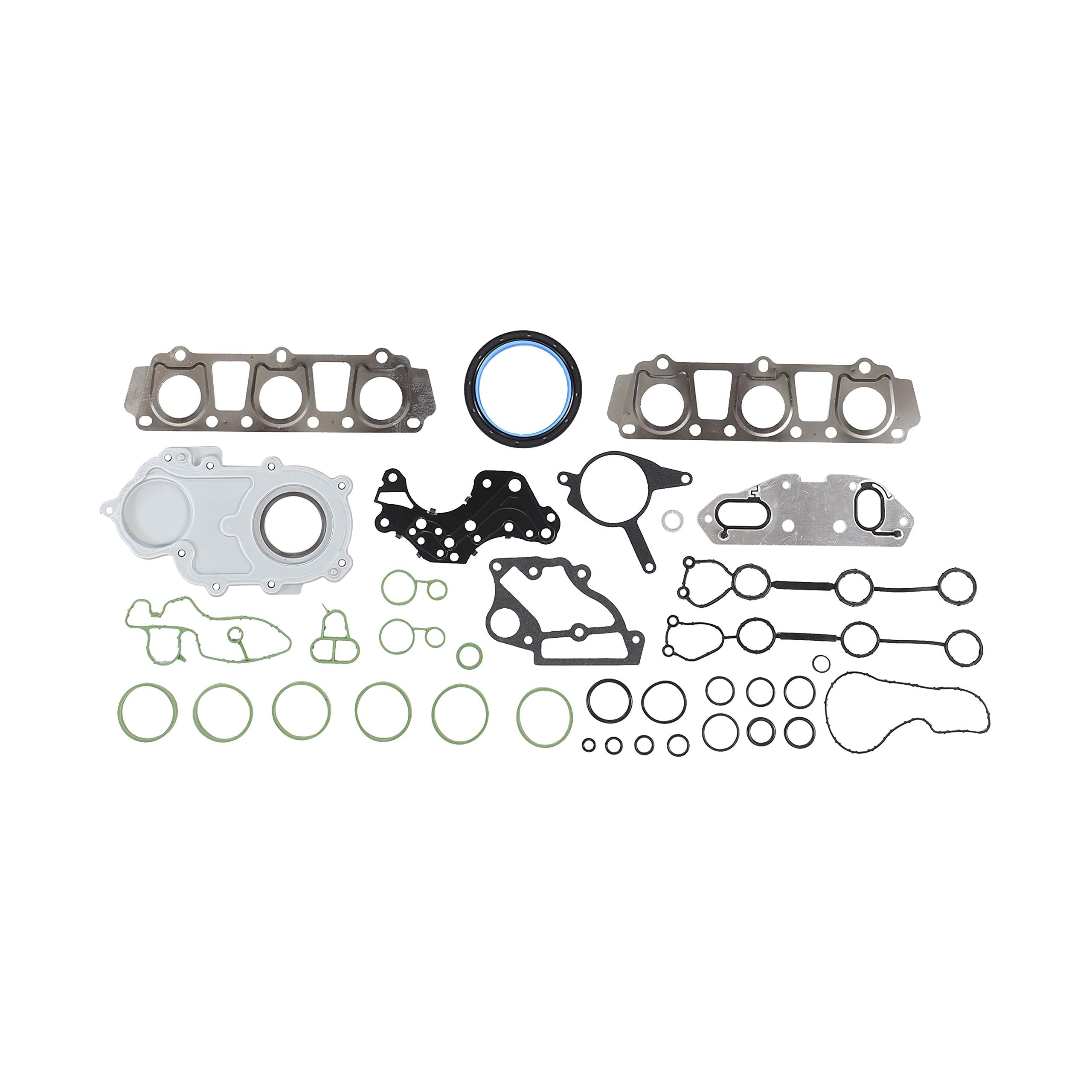 Dnj Fgs8014 Full Gasket Sealing Set For 2005-2009 / Audi / A4, A4 Quattro, A6, A6 Quattro / 3.2L / Dohc / V6 / 24V / 3123Cc / Bk