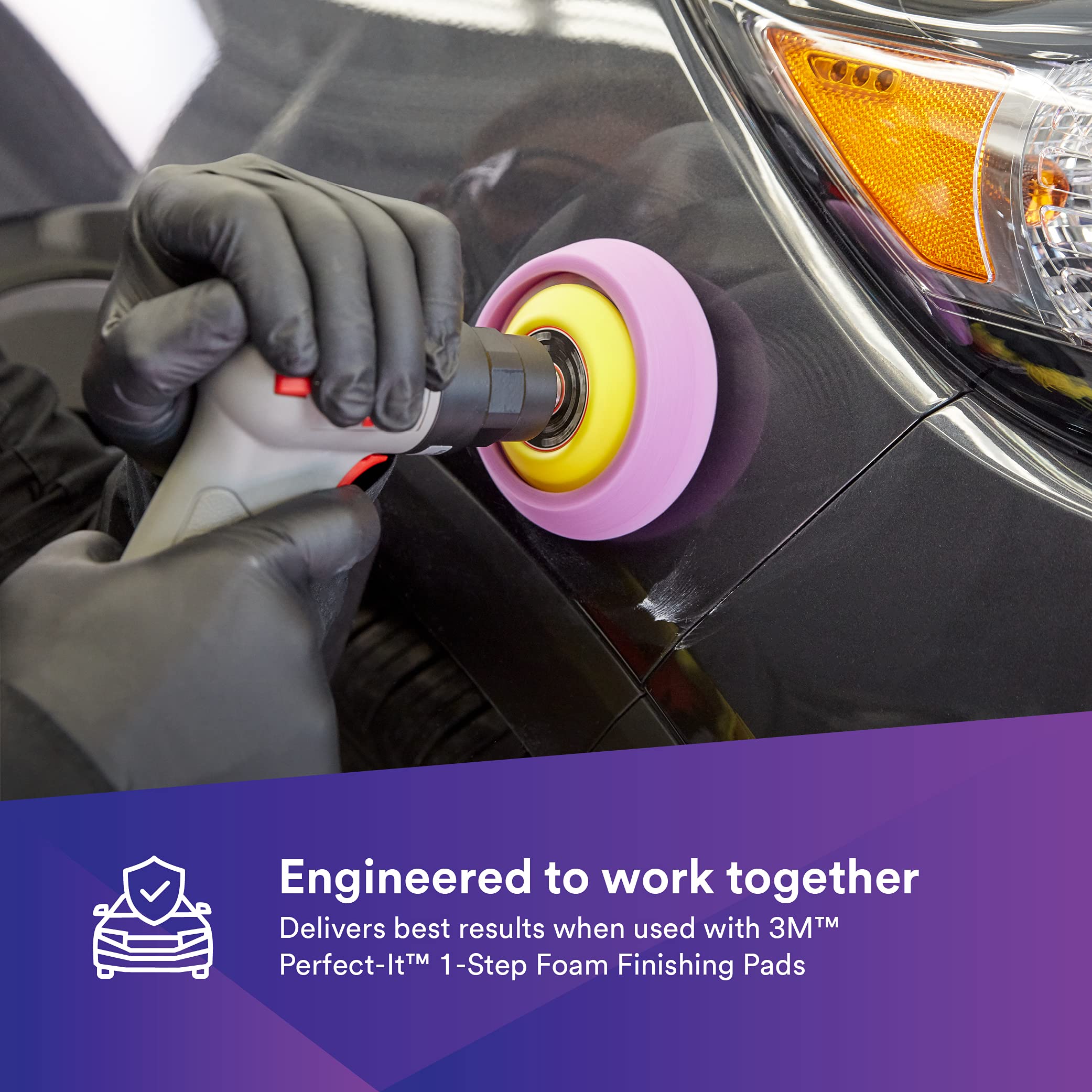 3M Perfect It Finishing Material, Model 33039, 32 fl oz, Purple, for Paint Finishing Cars and Trucks