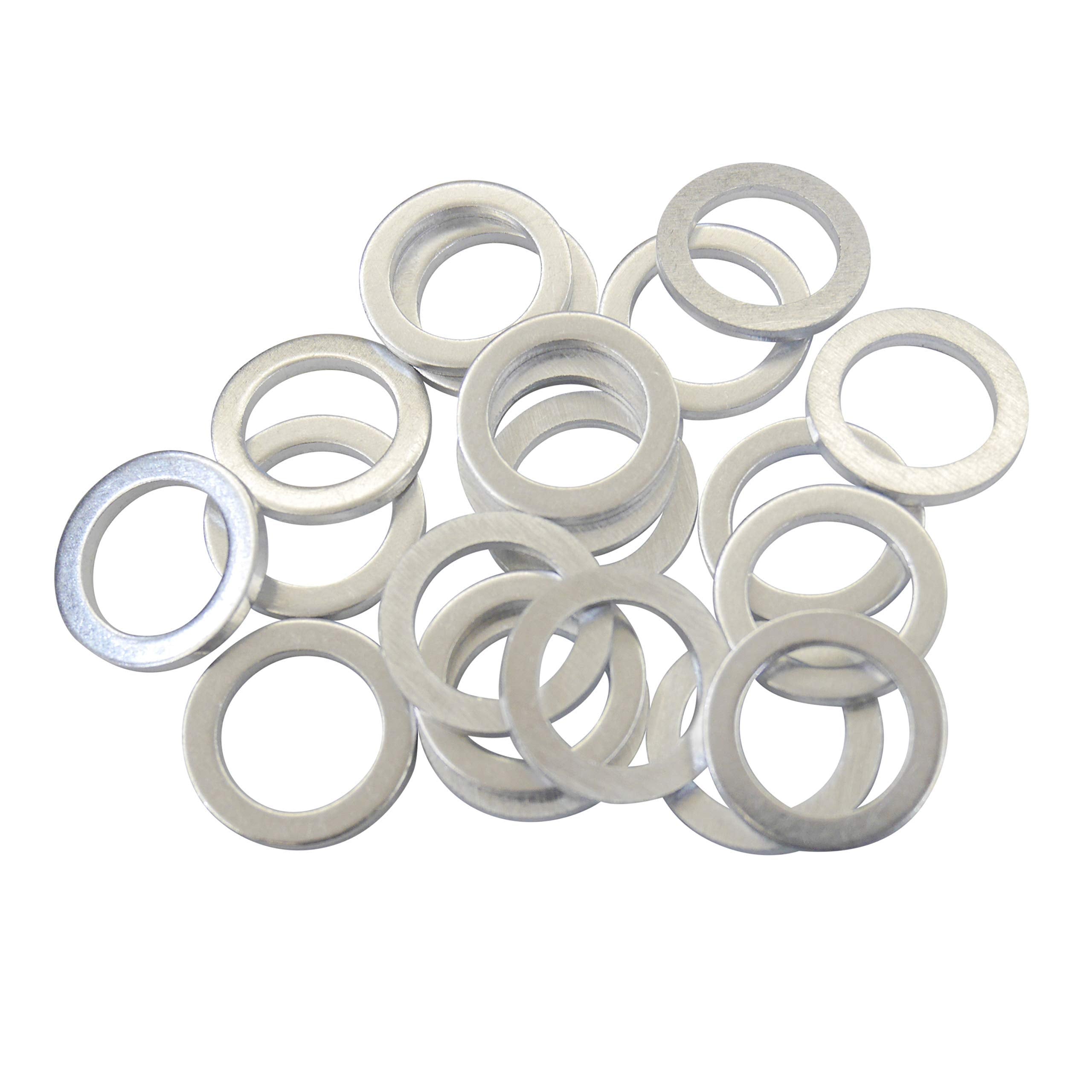 Mean Mug Auto 82521-15167A 20X Oil Pan Drain Plug Gaskets - Crush Washers - Compatible With Hyundai, Kia - Replaces Oem #: 21513
