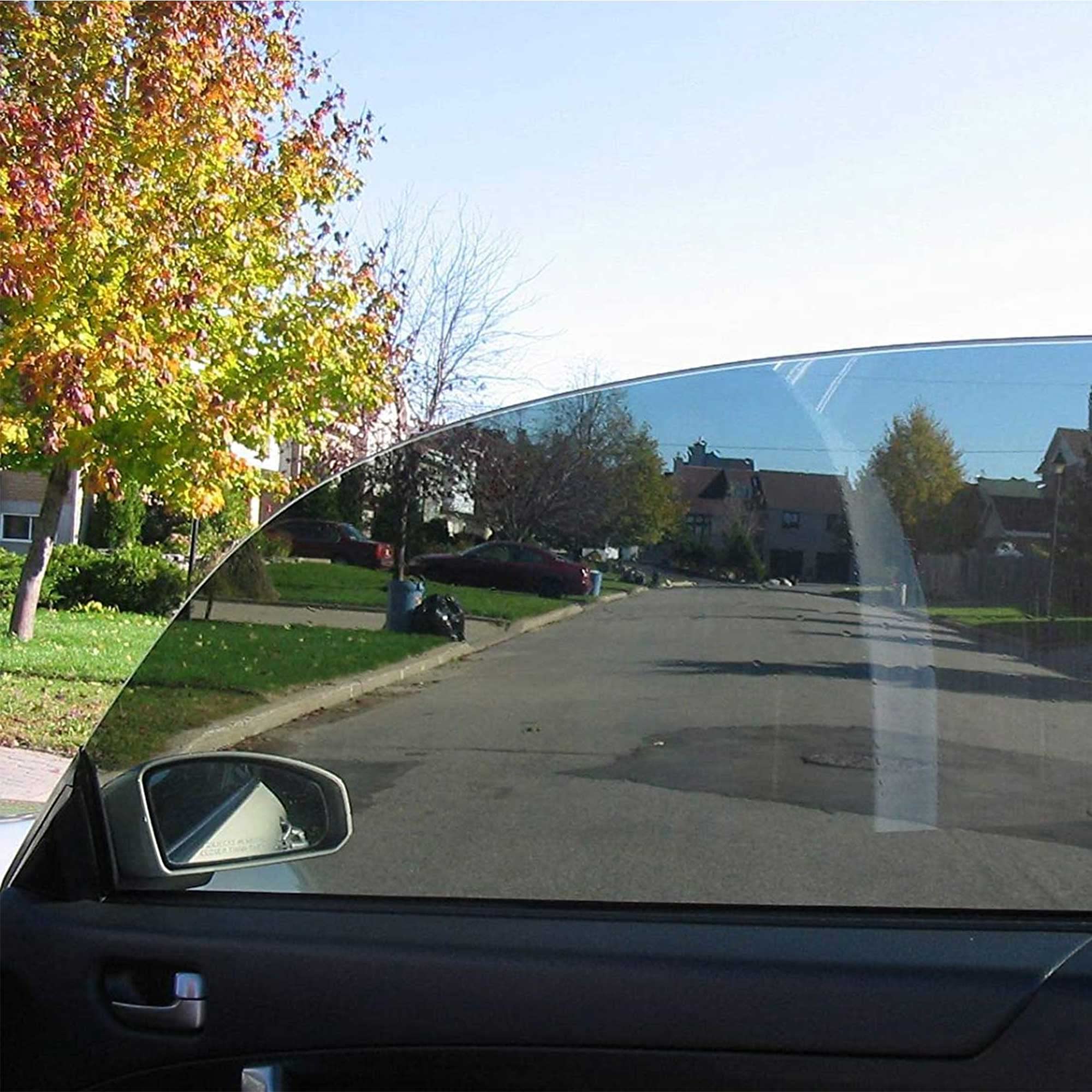 Car Window Tint Film For Auto Sun Shade Roll 5% Vlt Black Universal Fit Width 20'' X Length 20 Ft Roll | Automotive Baby Protection Passenger Privacy Sunlight Heat Uv Block And Scratch Resistant