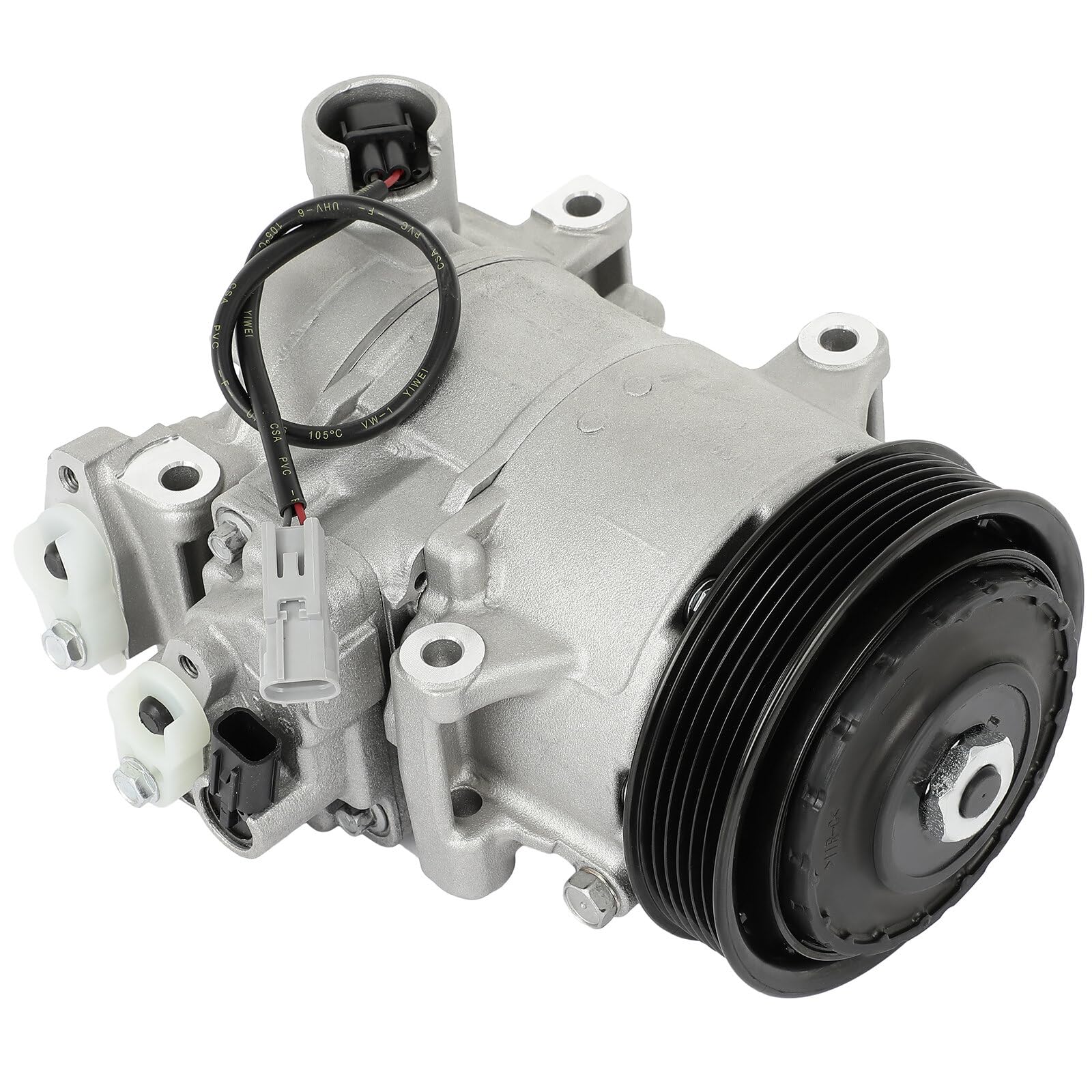 cciyu AC Compressor for Car 2010-2016 for Subaru Legacy for Subaru Outback 3.6LAir Conditioning Compressor with Clutch 6 Grooves