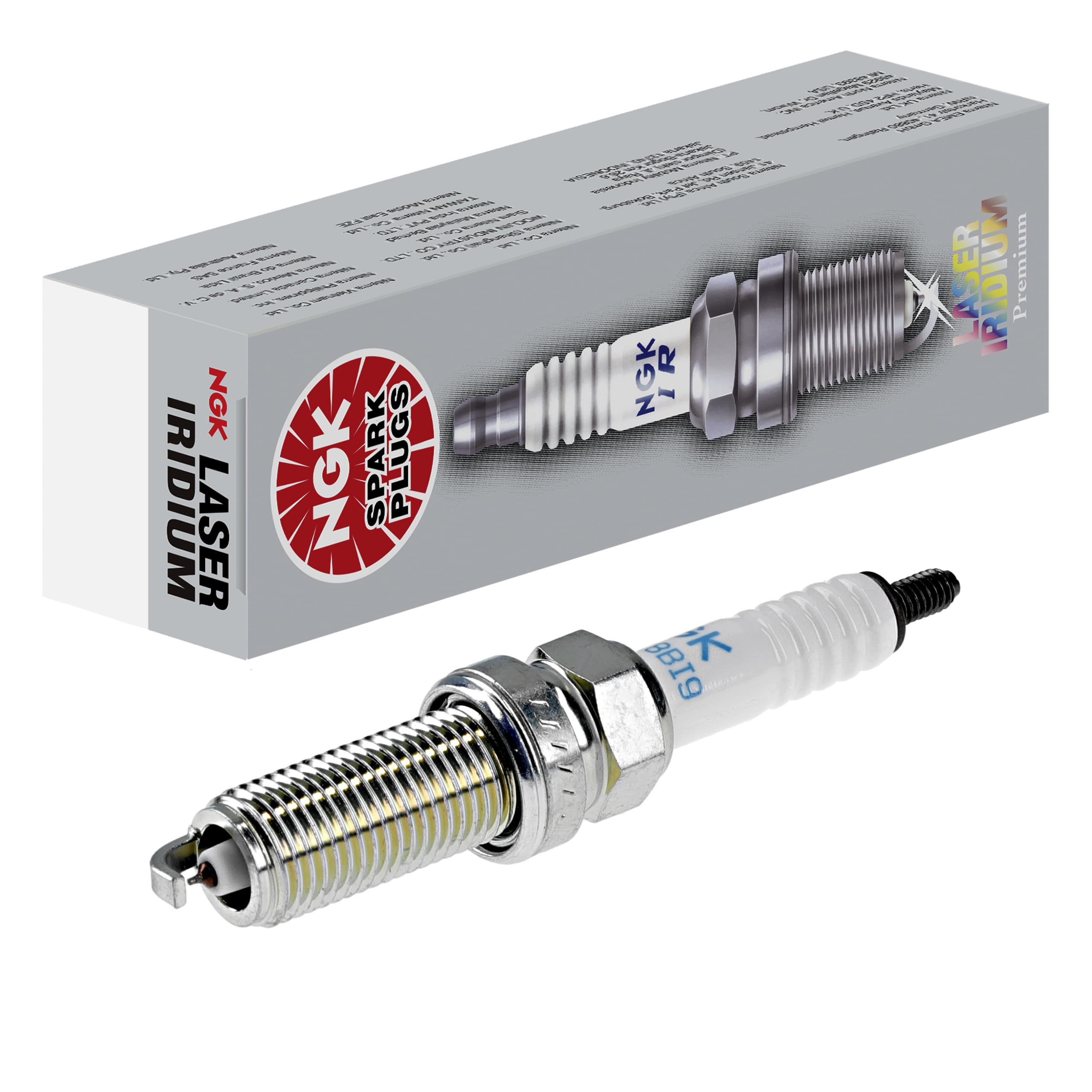 NGK (1553) LKAR8BI9 Laser Iridium Spark Plug