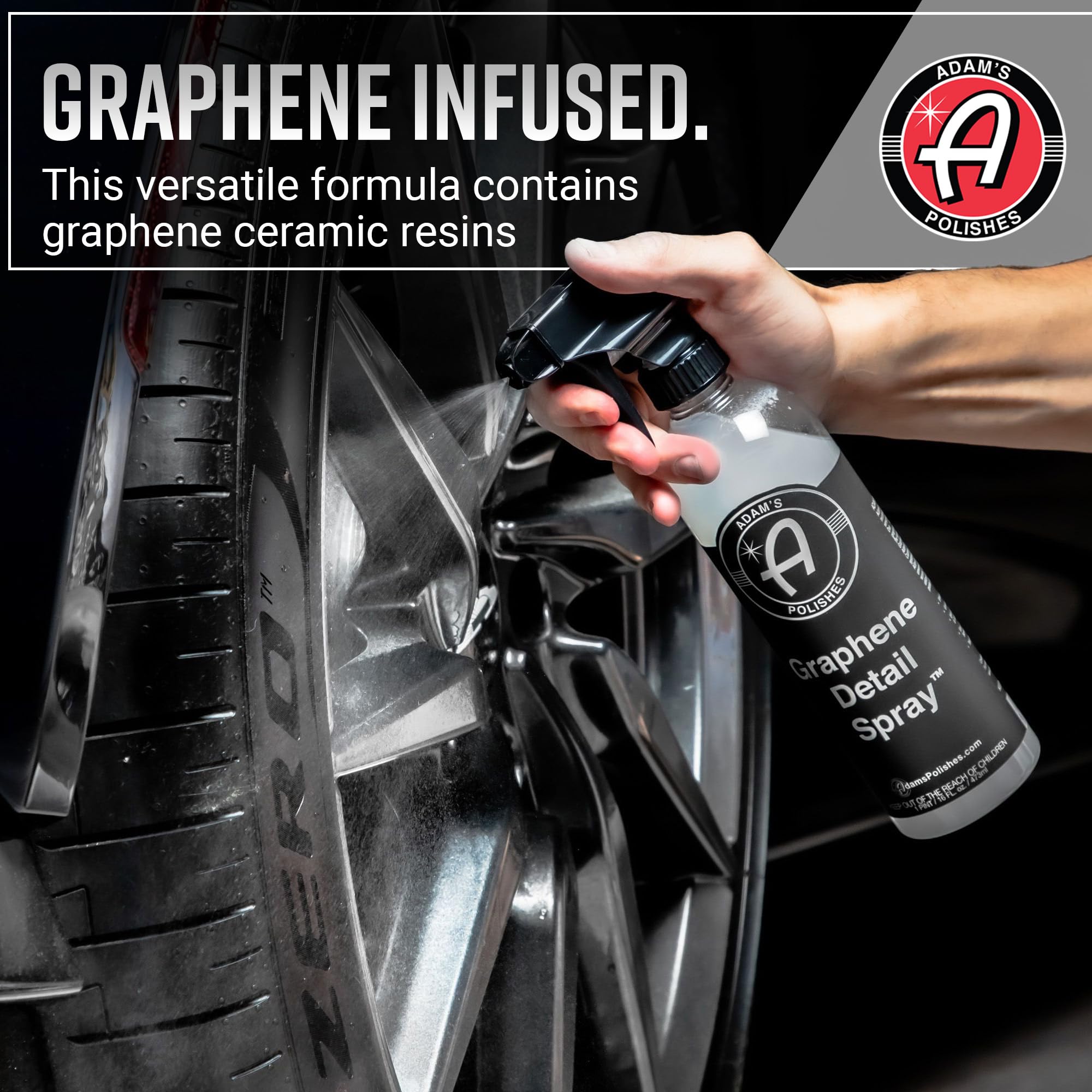Adams Graphene Detail Spray (16 Fl Oz)