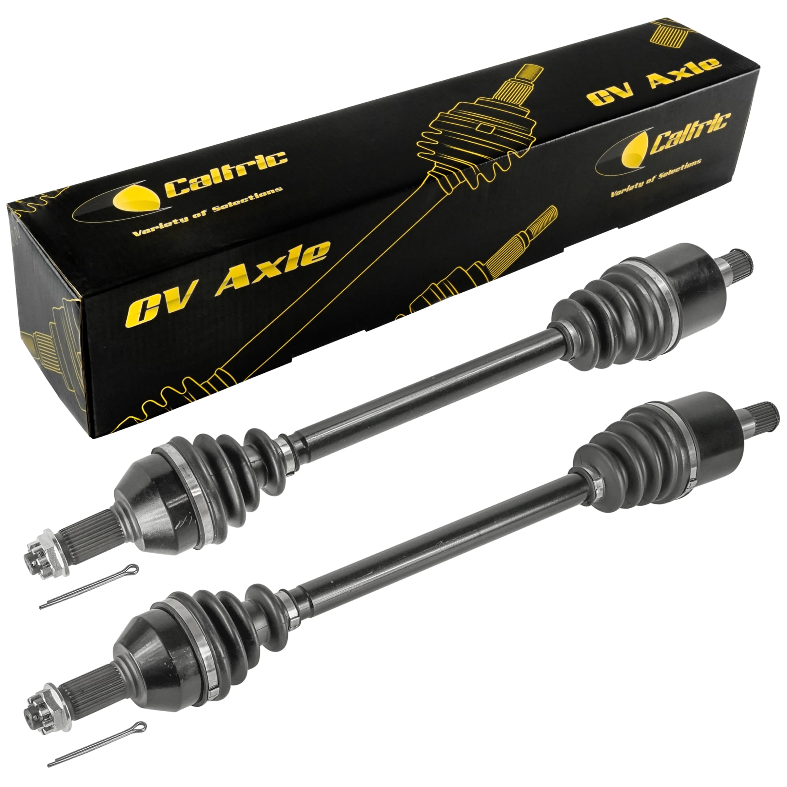 Caltric Rear CV Axles Compatible with Honda Pioneer 1000-5 SXS1000M5P 2017-2021 / Pioneer 1000 SXS1000M3 2017-2021 Left/Right