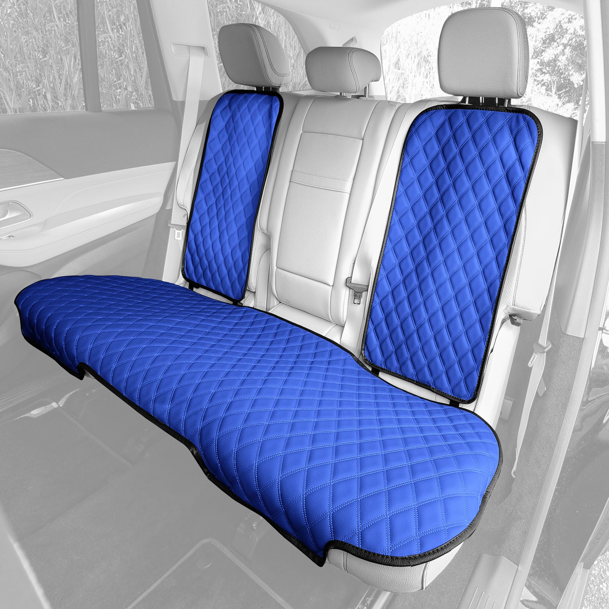 Fh Group Car Seat Cover Cushion - Cars Trucks Suv, Faux Leather Car Seat Cushions, Waterproof Car Seat Cover Cushion, Universal