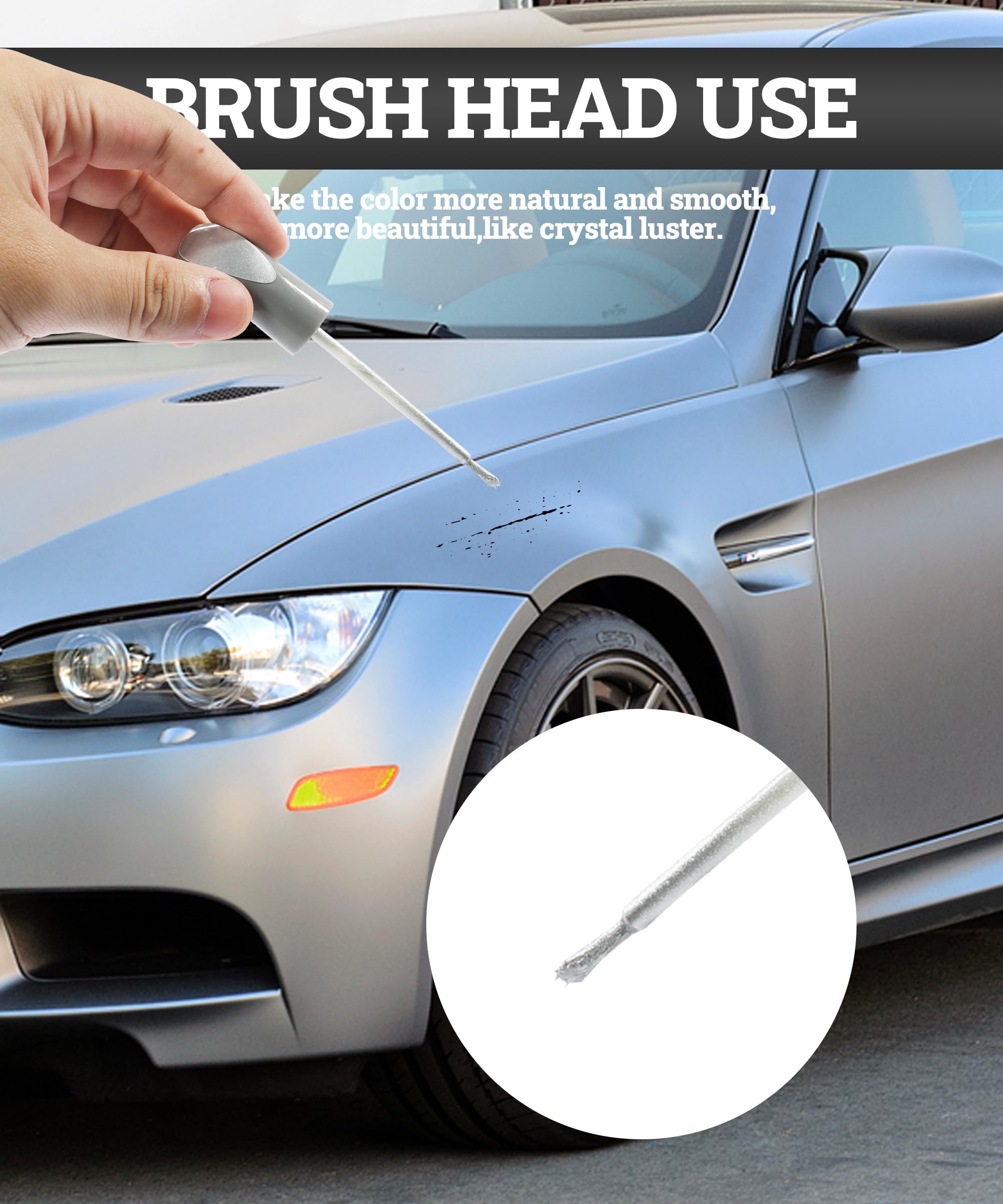 Zlirfy Car Touch Up Paint Fill Paint Pen,Automotive Paint,Touch Up Paint for Cars,Quick And Easy Car Scratch Repair Pen,Car Remo