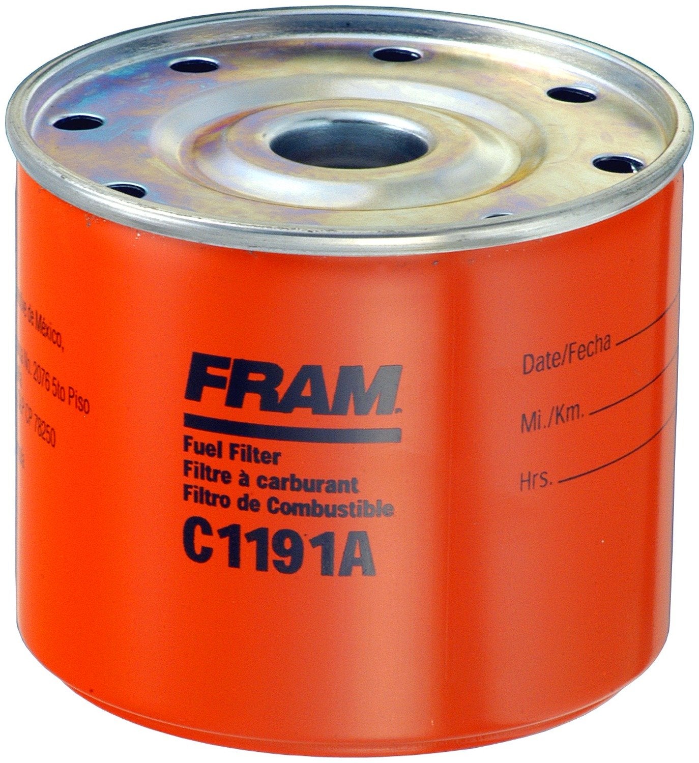 Fram C1191A High Performance Replacement Spin-On Fuel Filter For Optimal Engine Protection, Fits Select Diesel Engine Models