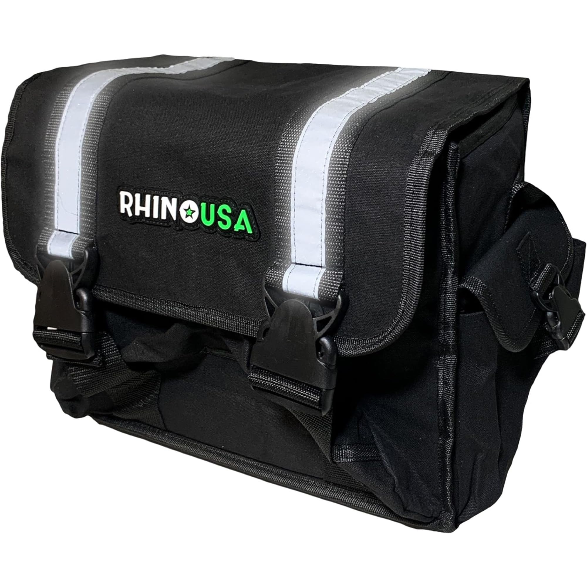 Rhino USA Recovery Gear Storage Bag - Ultimate Recovery Kit Bag for Organization in Your Vehicle - Use With Your Tow Strap, Shac