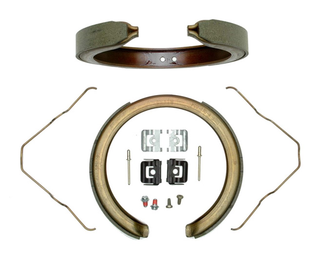 Raybestos Element3 Automotive Replacement Rear Parking Brake Shoes Set For Select Chevrolet, Buick, Cadillac, Gmc (784Pg)