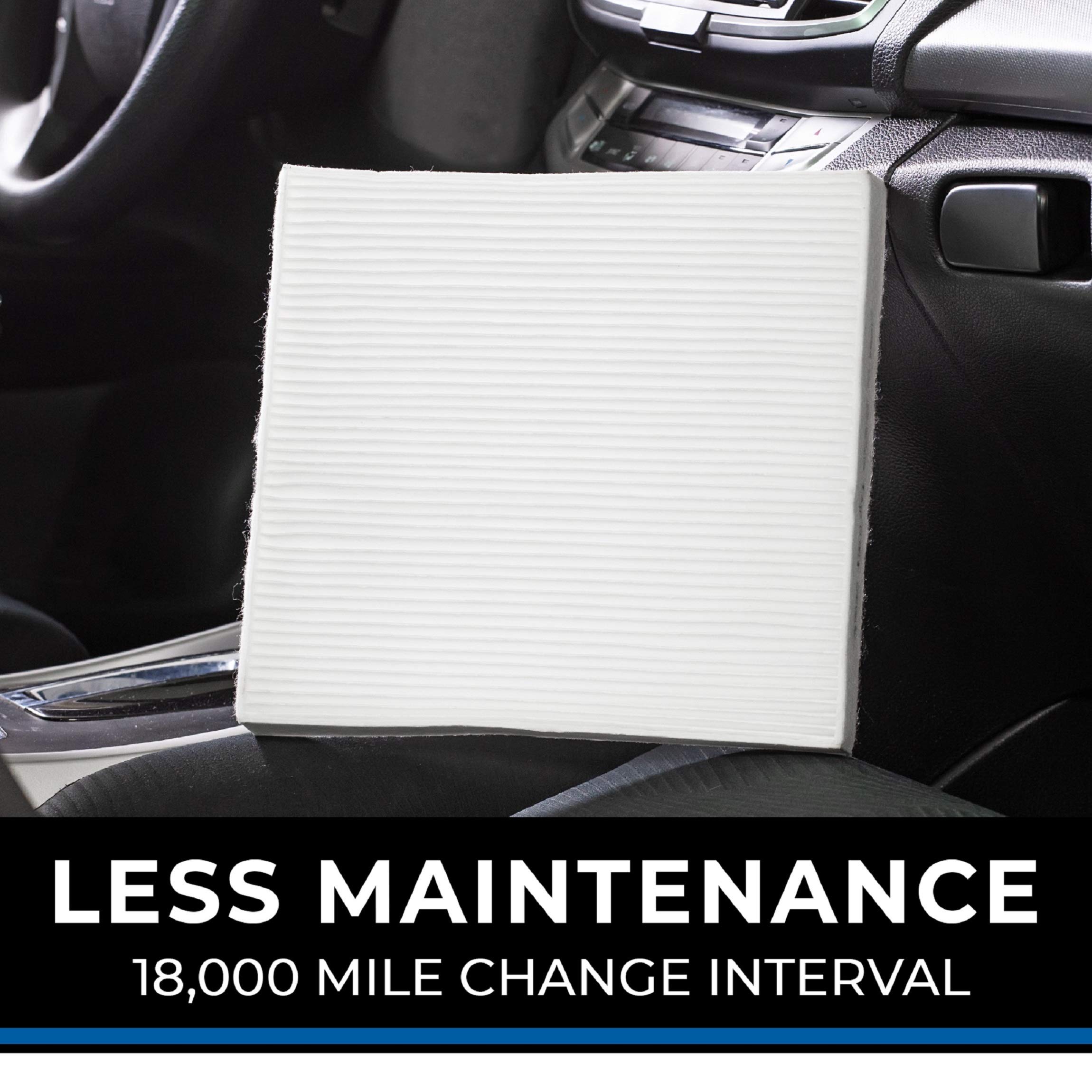 Spectre Essentials Cabin Air Filter By K&N: Premium, 50-Percent Longer Life: Fits Select 2010-2020 Ford/Lincoln (Explorer, Flex,