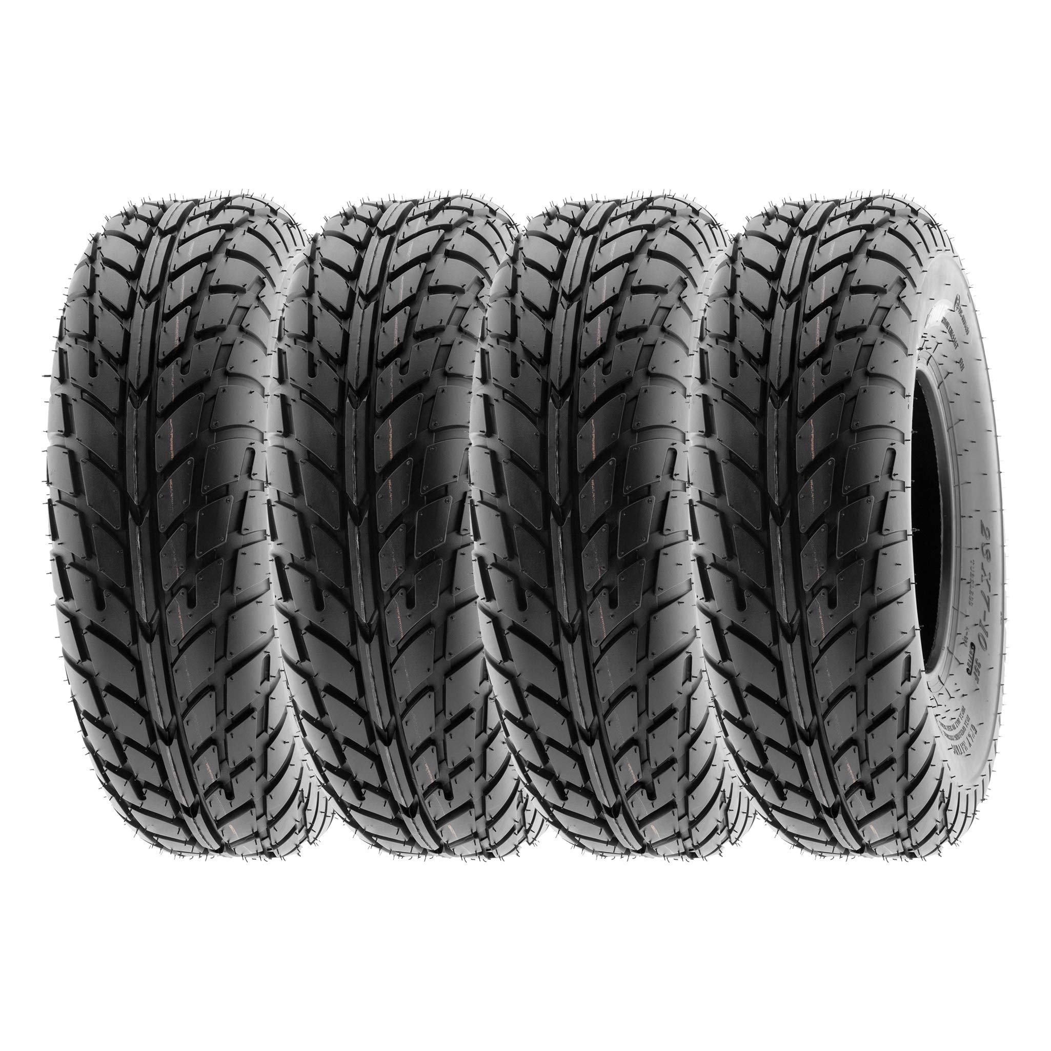 SunF 145/70-6 145/70x6 Hardpack Race Sport ATV UTV Tire 6 PR A021 - SET of 4