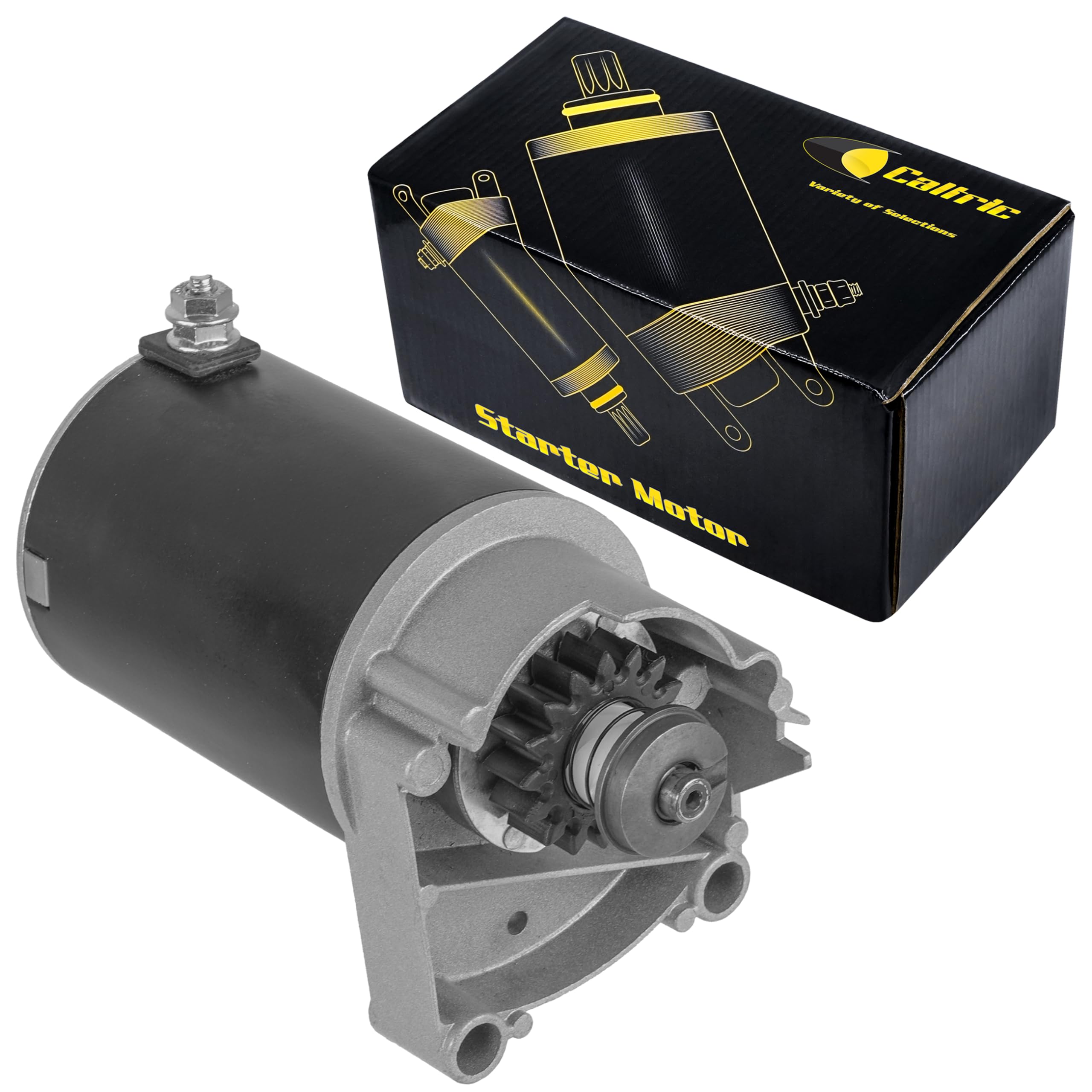 Caltric Starter Compatible with Briggs Stratton Craftsman Sears 497596 394808