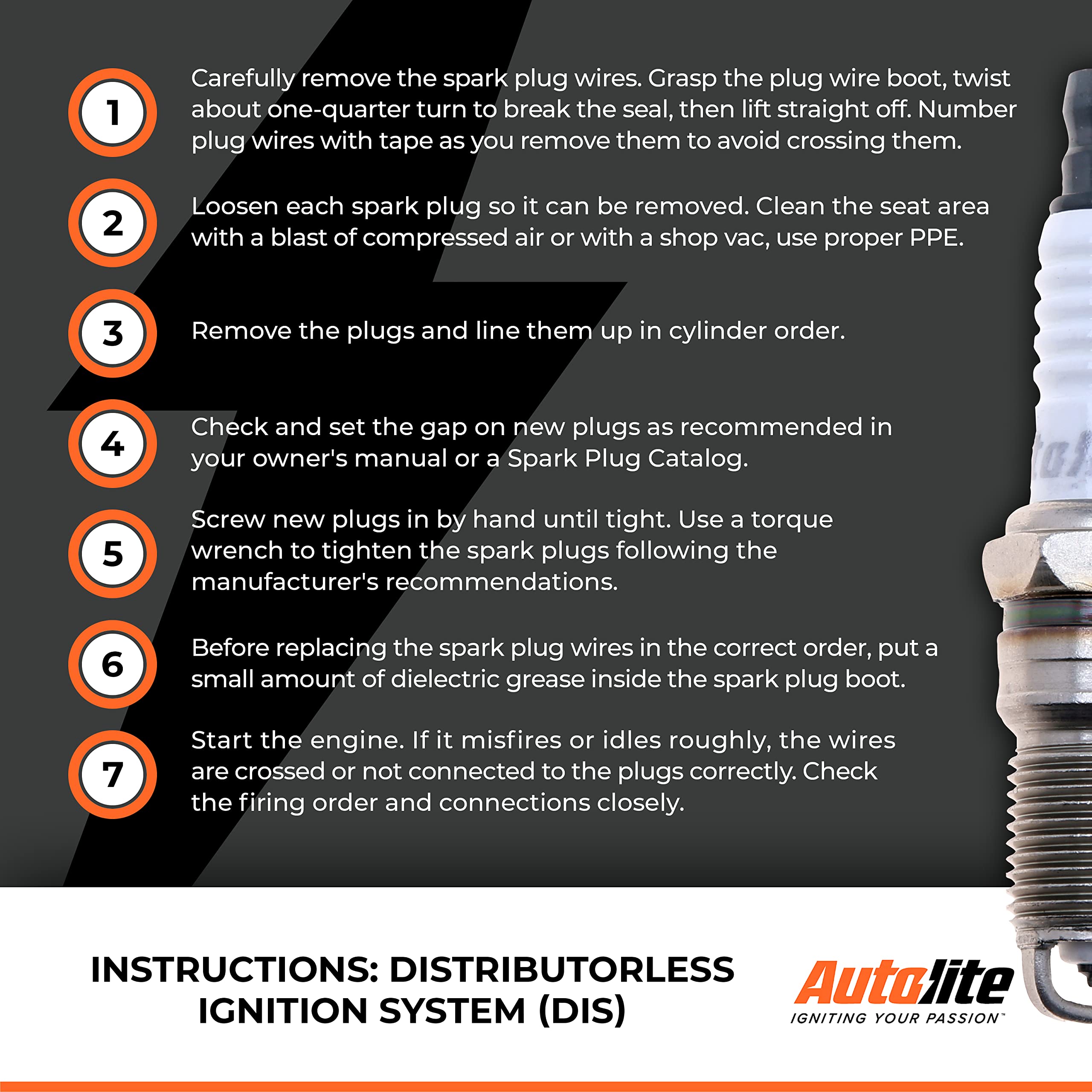Autolite Iridium Xp Automotive Replacement Spark Plug, Xp5701 (1 Pack)