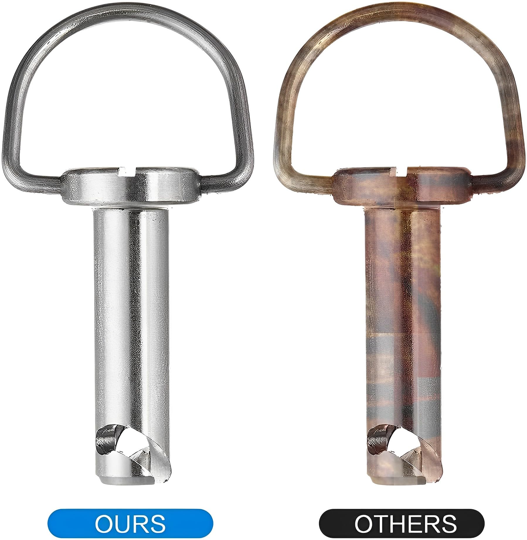 Vpzmt Fastener-1/4 Turn With Washers, Saddlebag Mounting Pin Bolts/Saddle Bag Fasteners Pins For Harley Touring Softail Road Kin