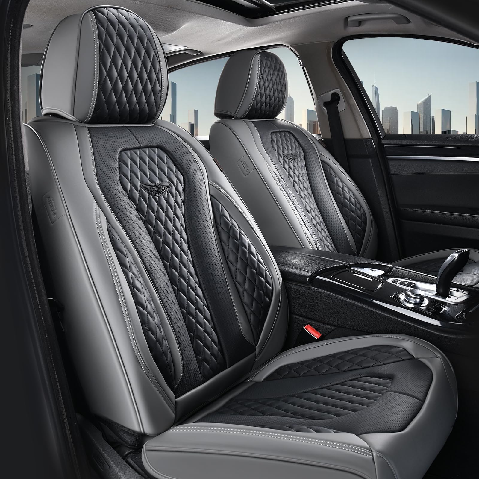 Coverado Seat Covers, Car Seat Covers Front Seats, Black Car Seat Cover, Luxury Car Seat Covers, Seat Cushion, Front Car Seat Co