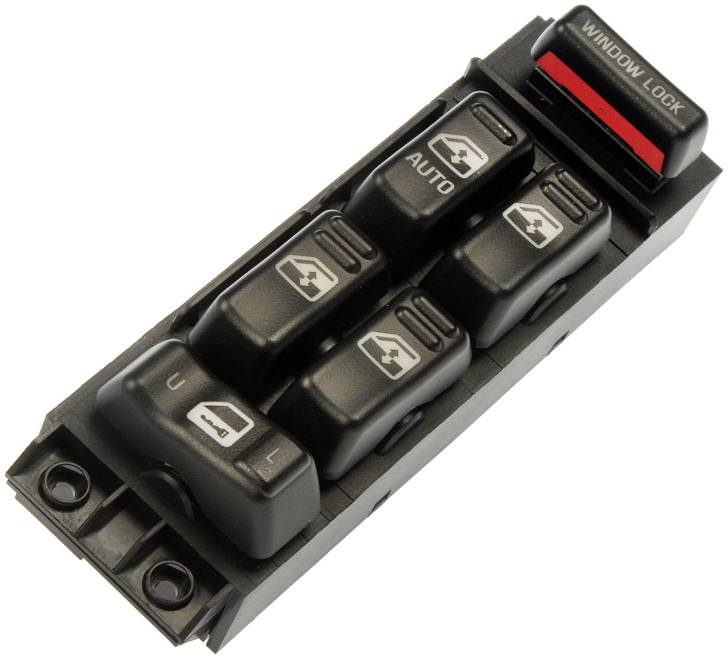 Dorman 901-090 Front Driver Side Power Window Switch- Front Driver Side, 6 Button Compatible with Select Cadillac / Chevrolet / 