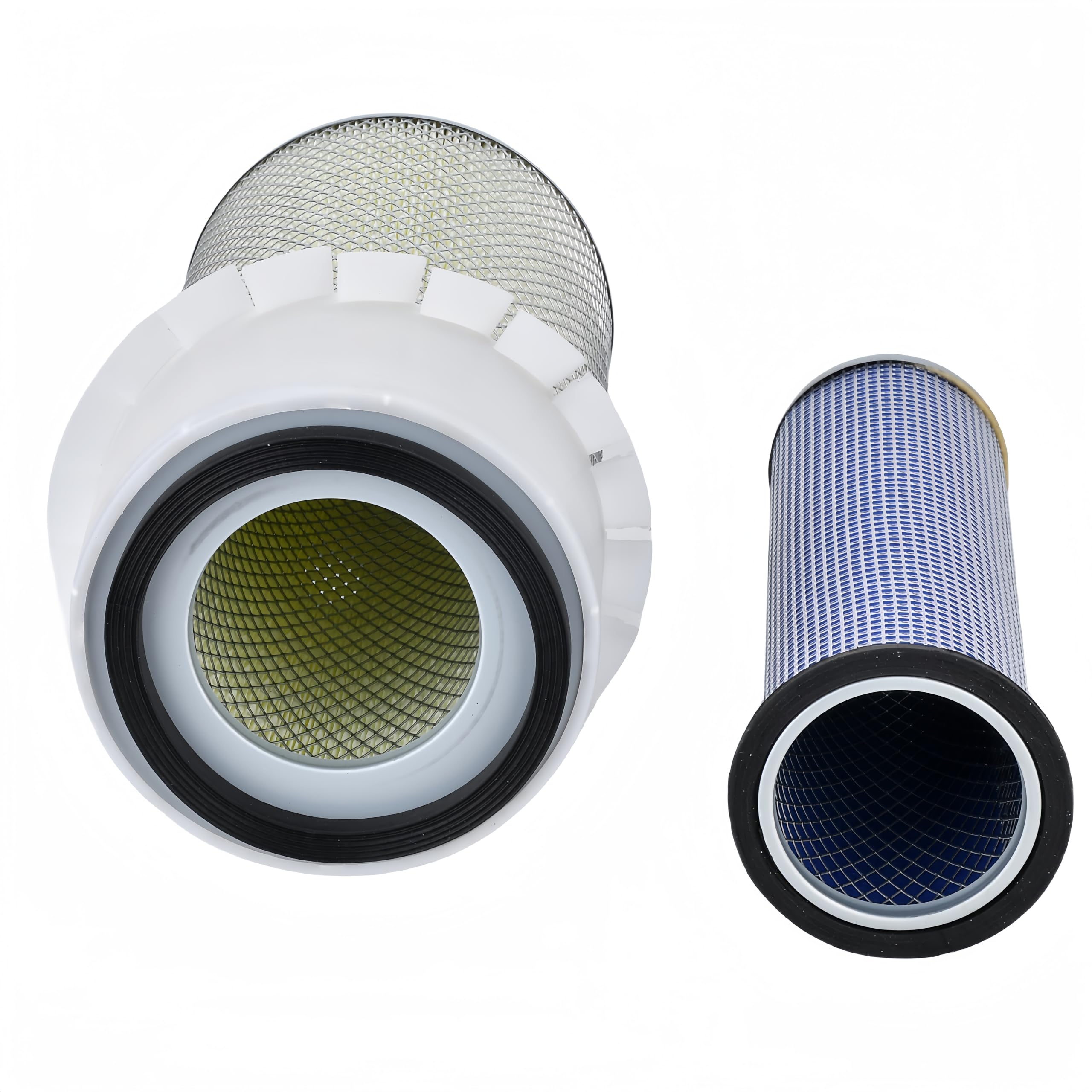 FLTRUCKTOP 6681474 6681475 Air Filter Set Compatible with Bobcat Skid Steer 963 S220 S250 S300 S330 Track Loader T250 T300 T320