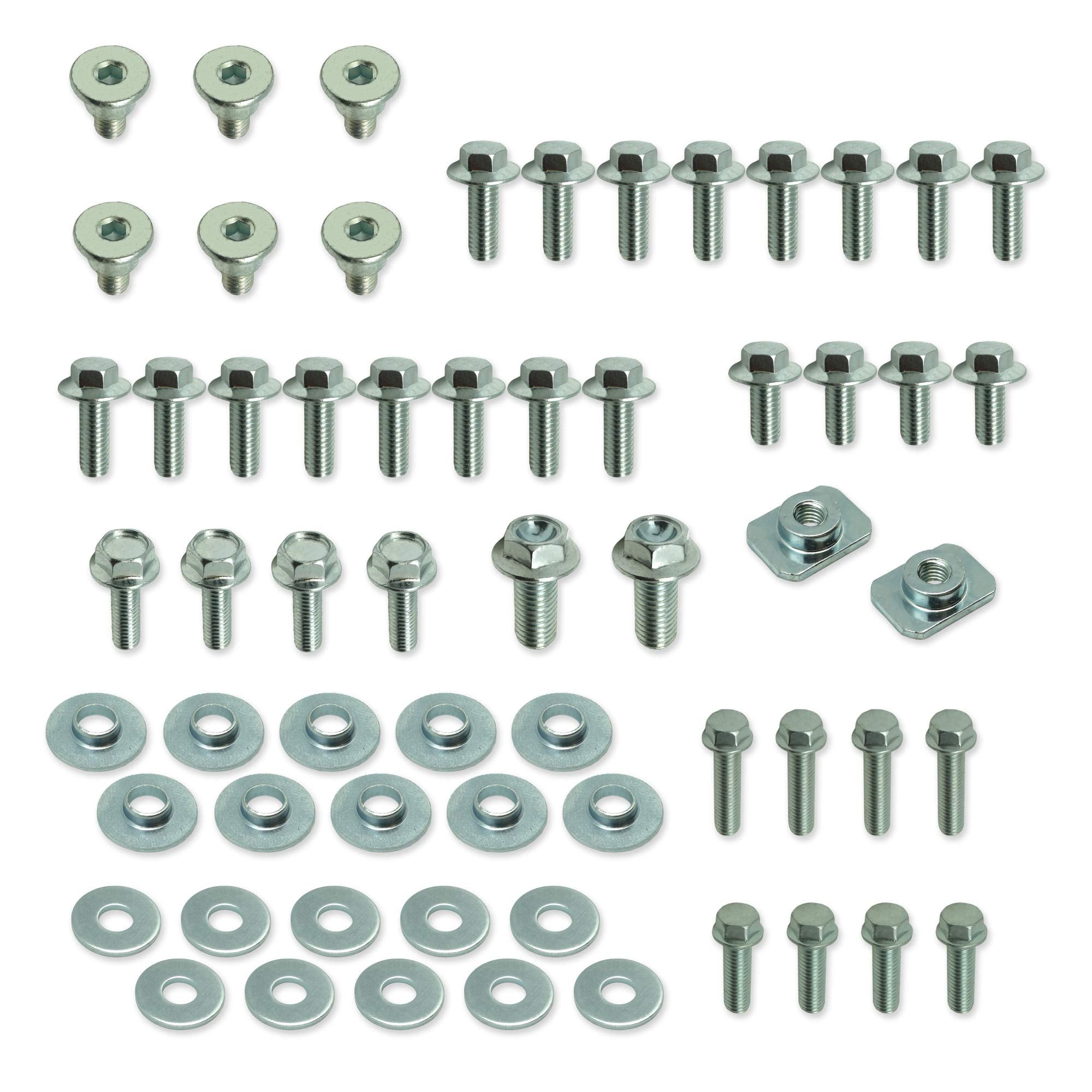 62Pc Specbolt Yz Yzf Wr Body Bolt Kit For Yamaha Plastics, Seat, Fenders, Fork Guards Radiator Shrouds Bodywork Yz Yz-F Wr Yz60