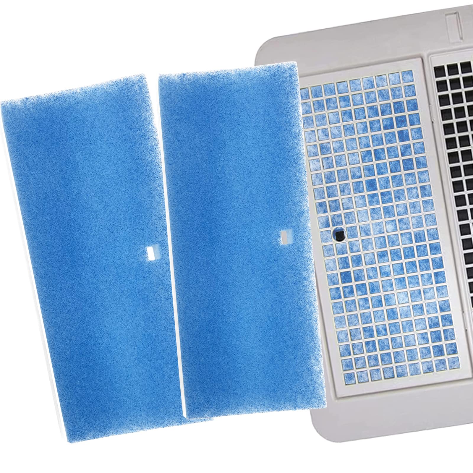 Rv Ac Filter 6 X 14 Inch Rv Air Filters For Air Conditioner Vent, Merv 6 Ac Filter For Cleaner Air 2 Filters
