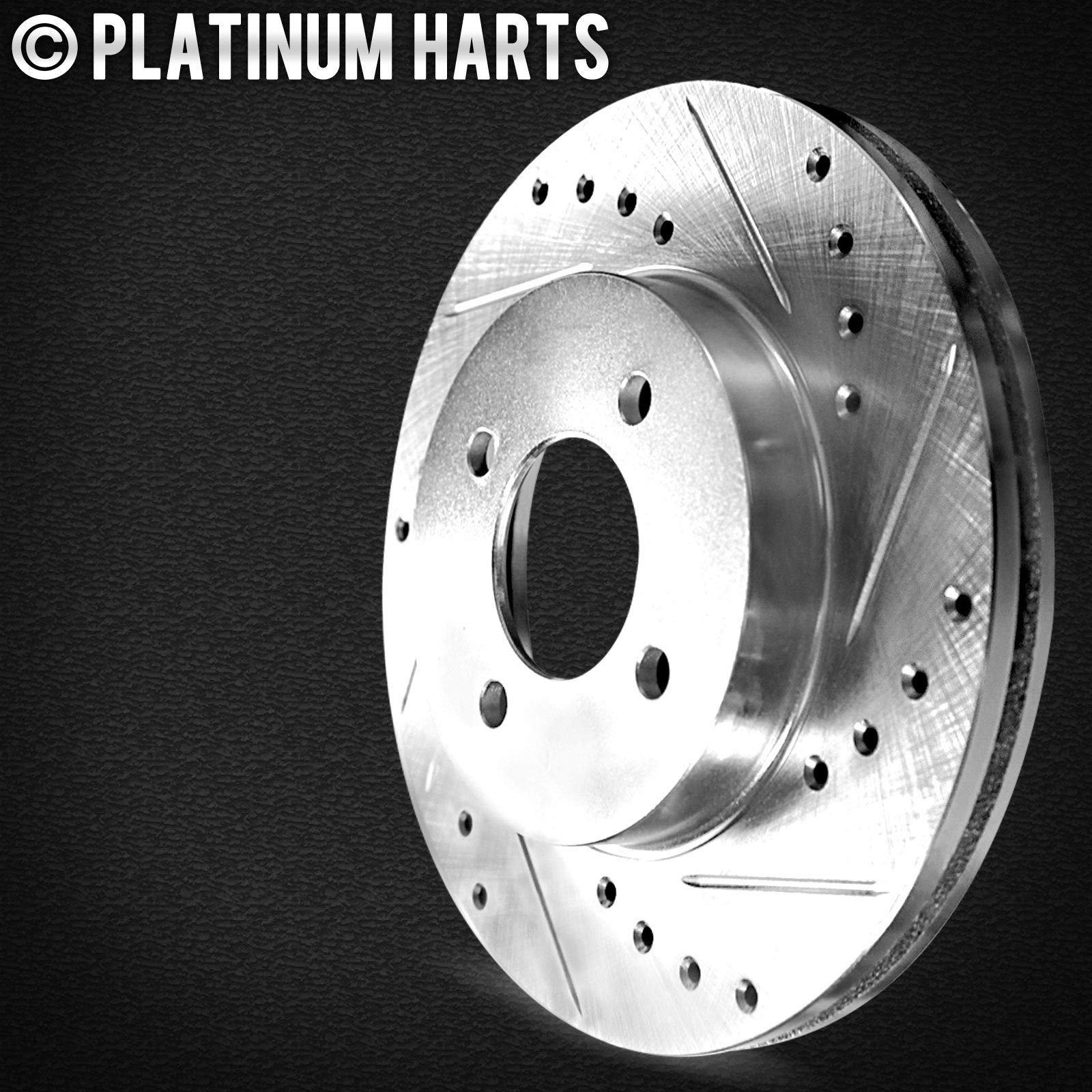 Hart Brakes Front Brakes And Rotors Kit |Front Brake Pads| Brake Rotors And Pads| Semi Metallic Brake Pads And Rotors |Fits 2011