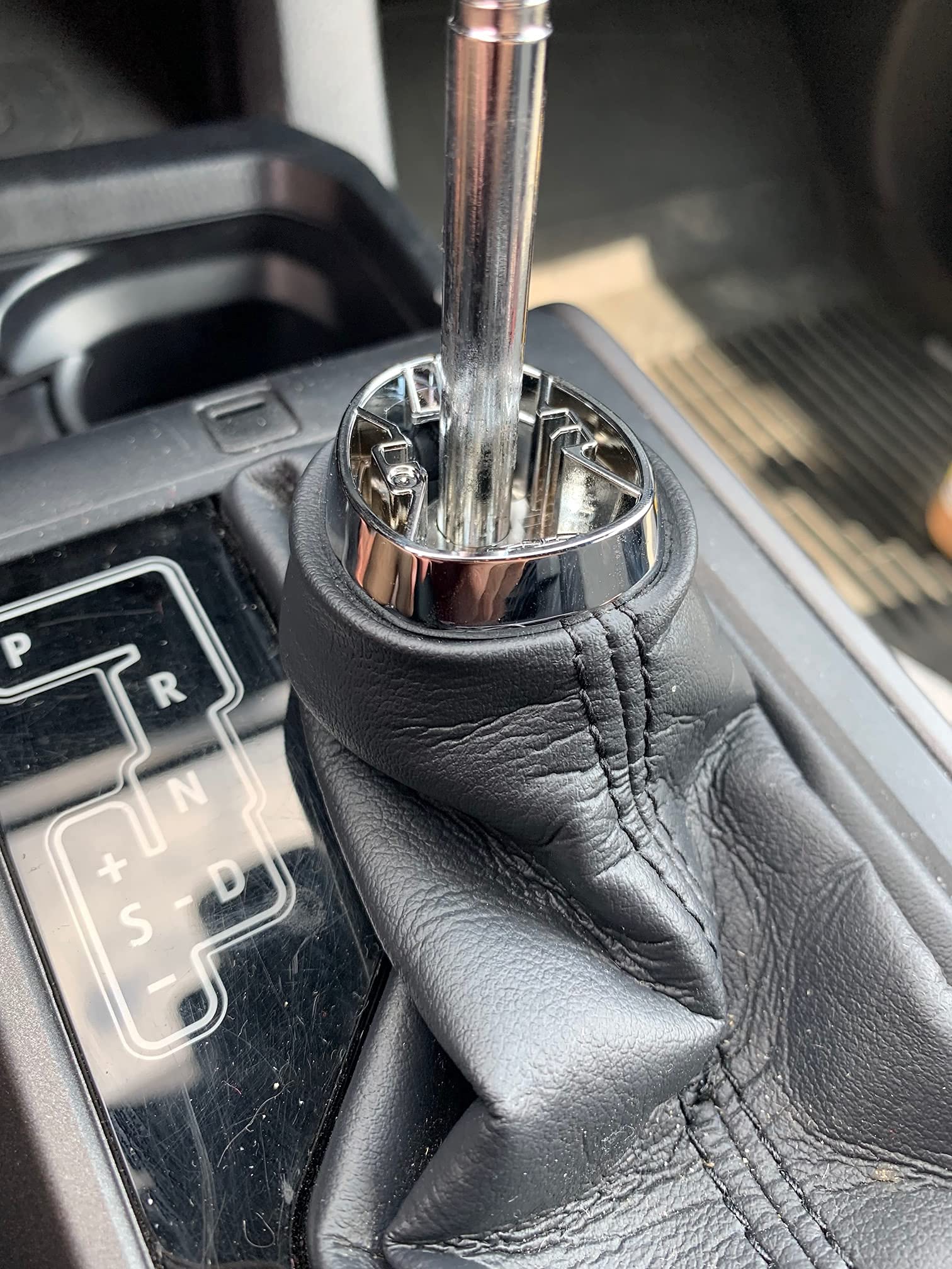 Dubbs Hardware - Tacoma Shift Knob Trim Cover - Allows For Aftermarket Shifter Knob - Interior Gear Shifter Cover For Accessories - Fits Automatic 2016+ Tacoma - Shift Boot Collar (Original)