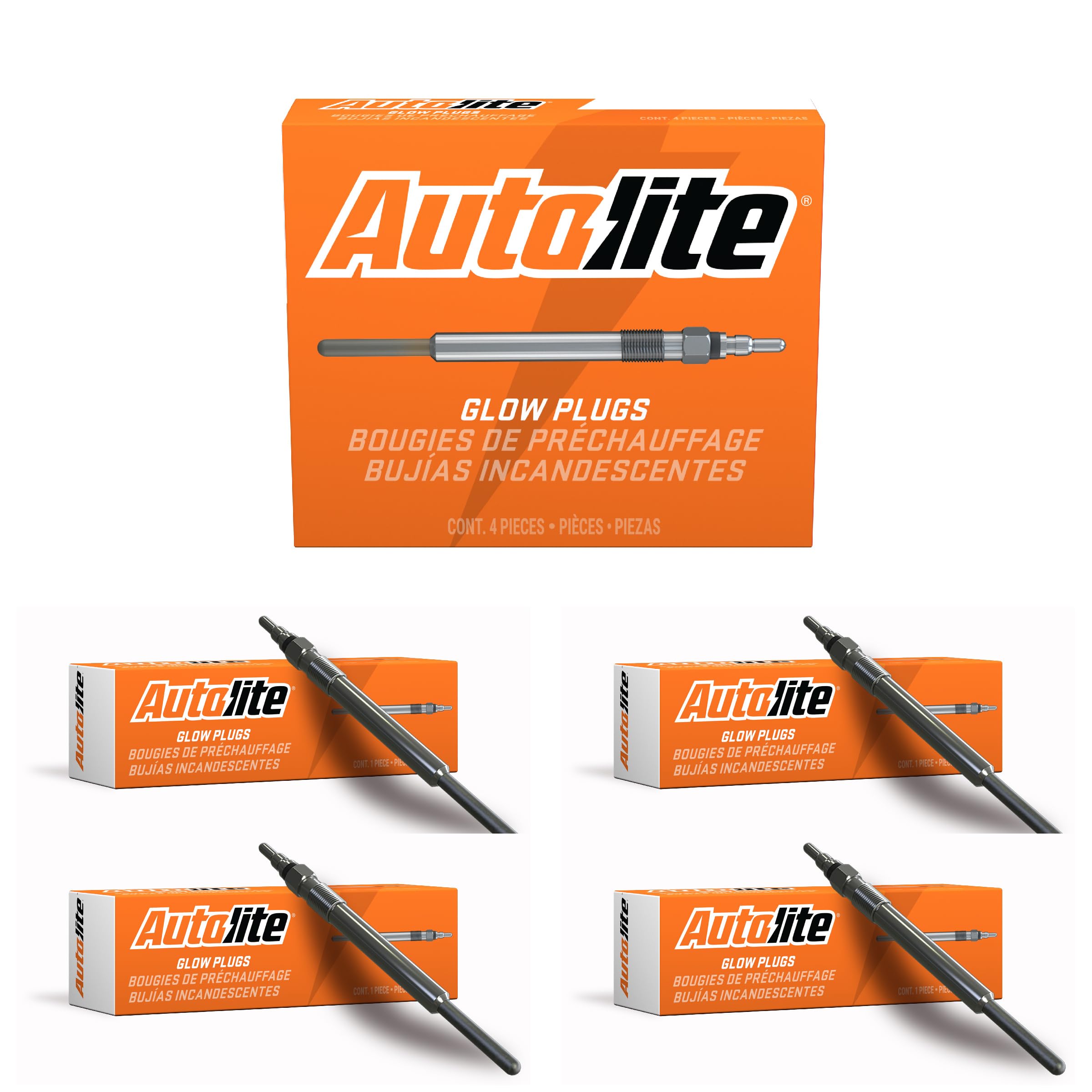 Autolite 1116 Automotive Replacement Glow Plug For 1996-2008 Volkswagen 1.9L Super Duty Diesel Engines (1 Pack)