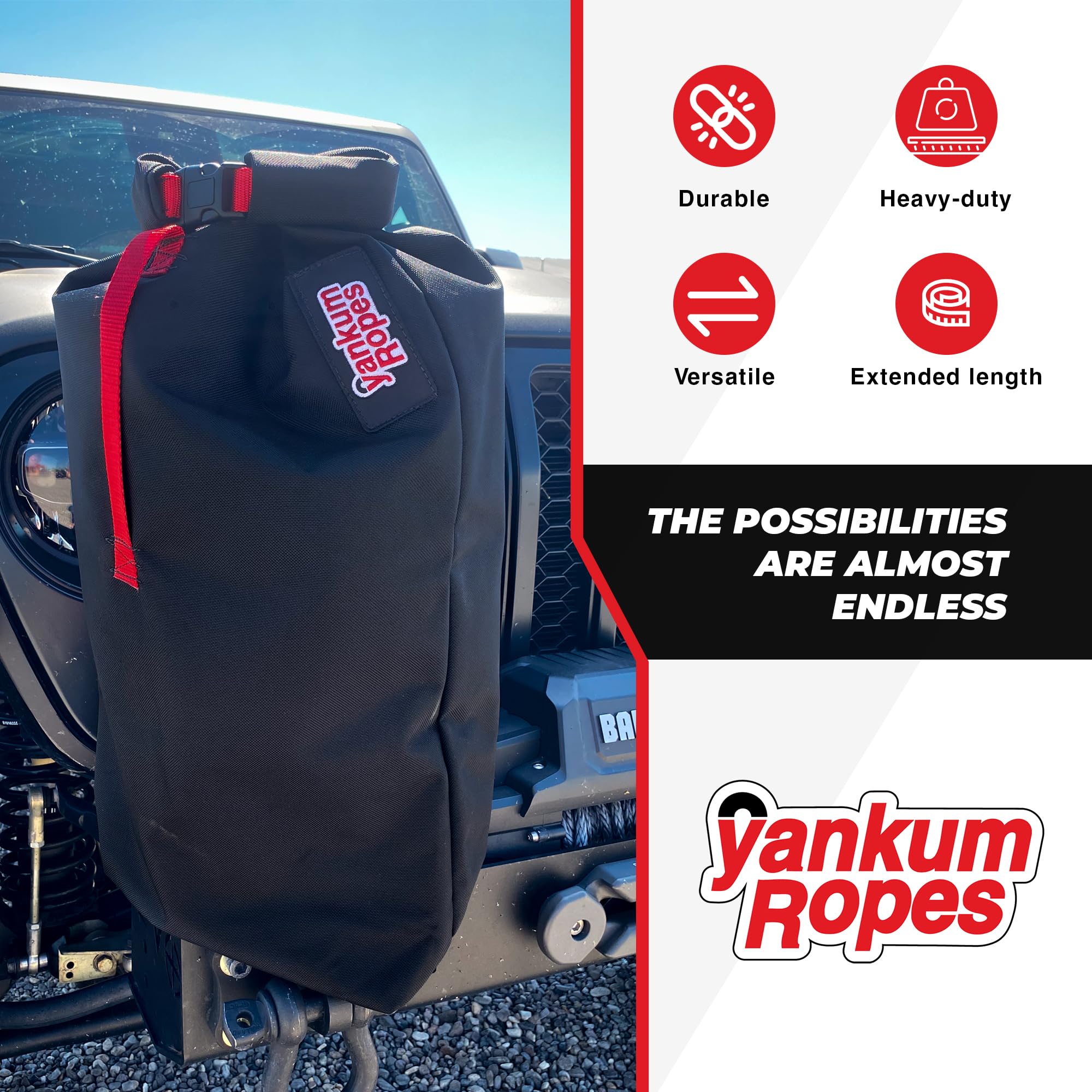Yankum Ropes Ballistic Nylon Bag - Medium