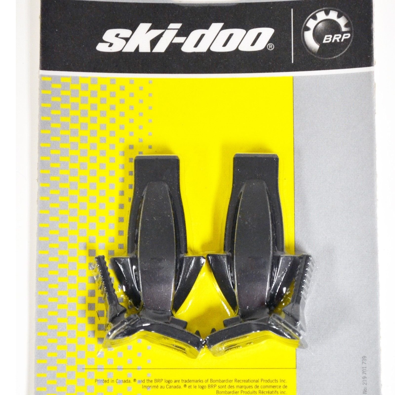Ski-Doo Side Panel Latch Fastener Kit - Black, OEM Replacement for REV-XP Model