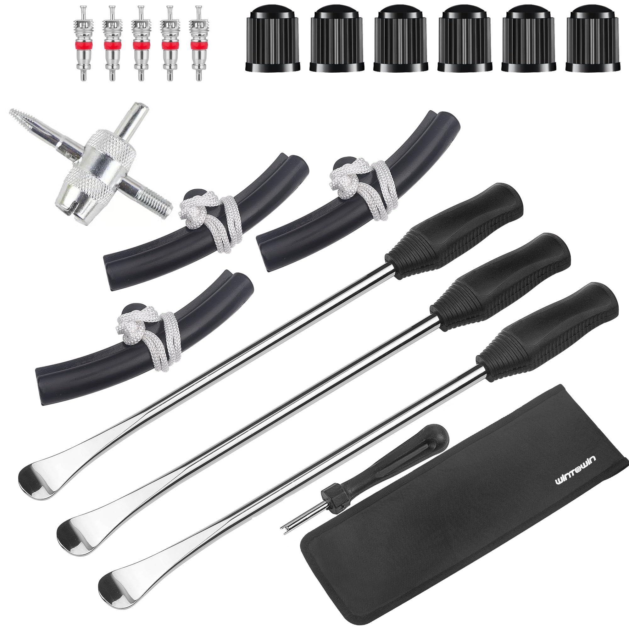 14.5Inch Tire Spoons Motorcycle Dirt Bike Tire Changing Tools Iron Set ,Tire Spoon Levers Tire Changer Kit For Atv Lawn Mower Wi