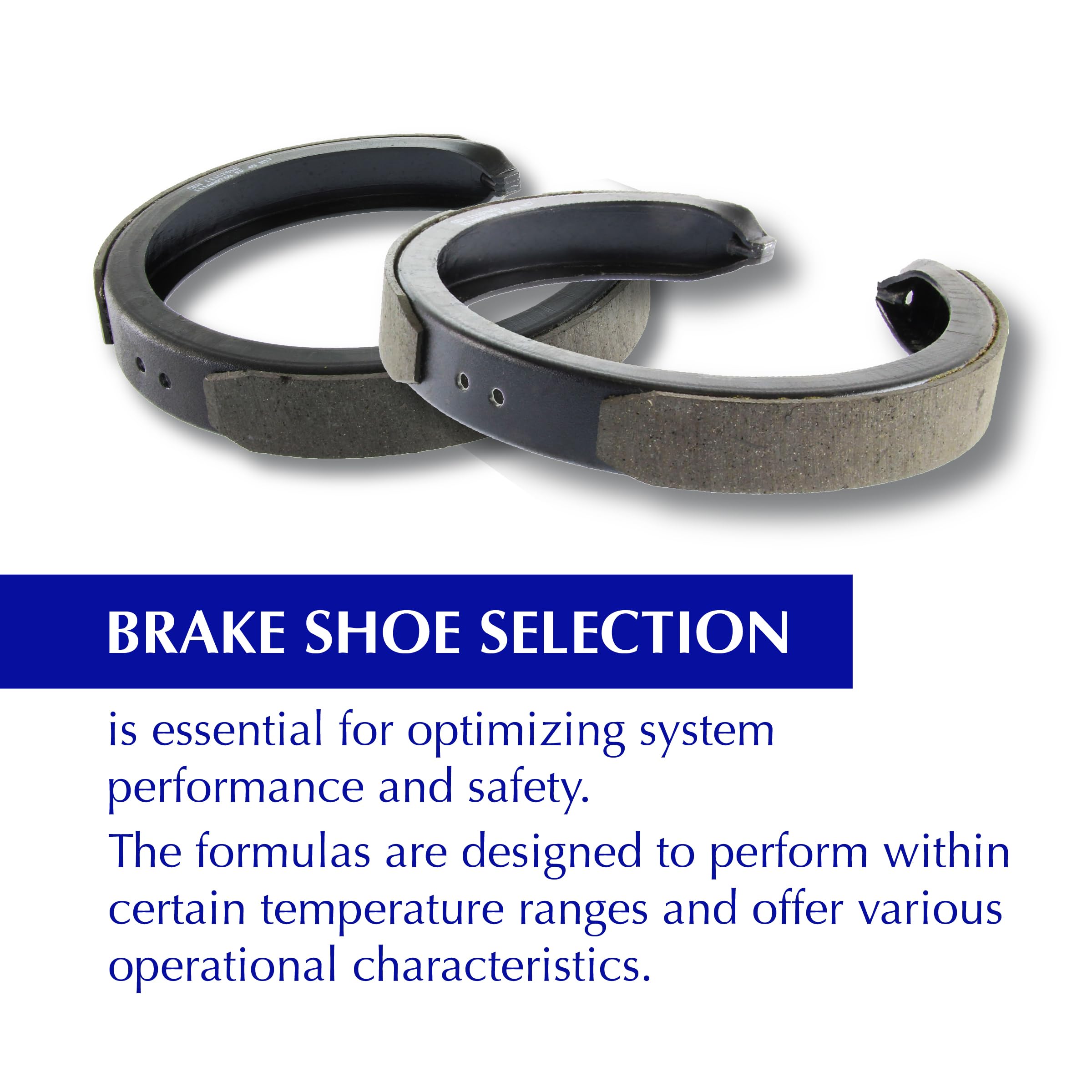 Centric Premium 111.08310 Automotive Rear Brake Shoe Set For Select Bmw Model Years
