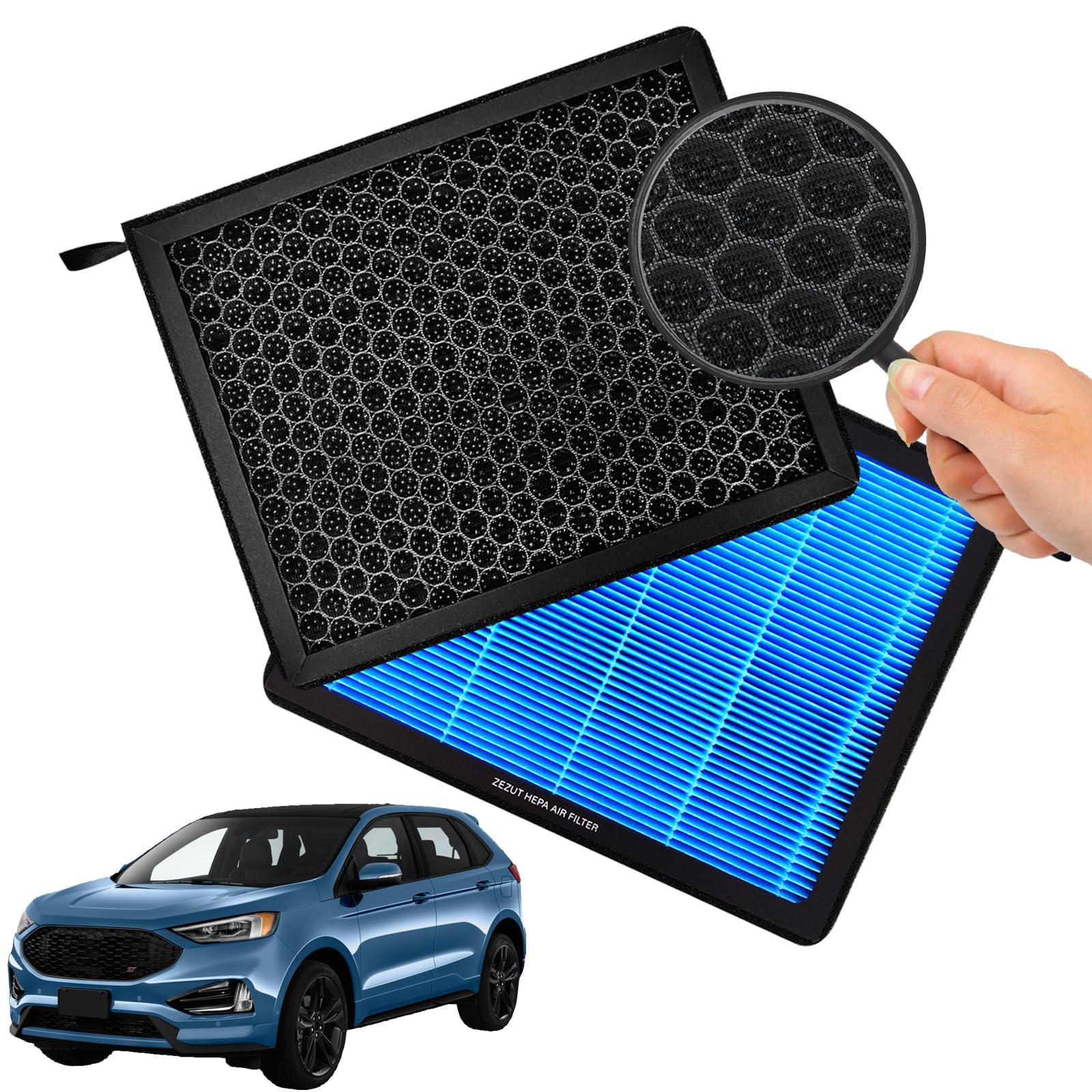 Cabin Air Filter CF11775 fits Edge 2015-2023, Fusion 2013-2020, MKZ 2013-2020, Nautilus 2019-2023, SSV Plug-In Hybrid 2019-2020,