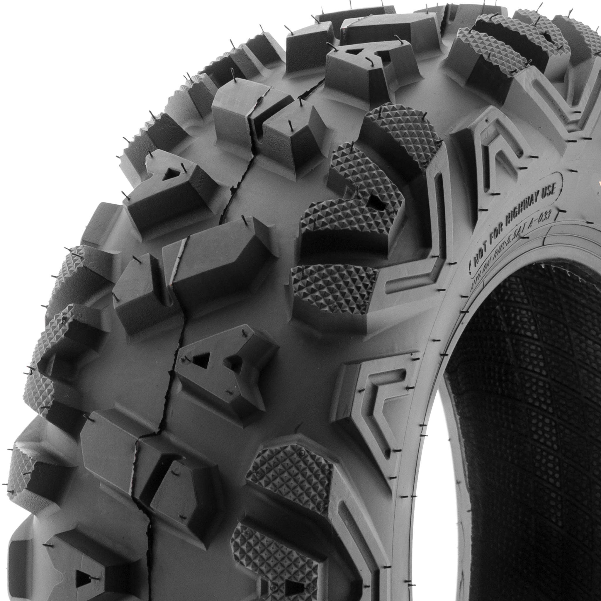 Pair Of 2 Sunf A033 Power.I At 24X10-11 Atv Utv Off-Road Tires All-Terrain, 6 Ply Tubeless