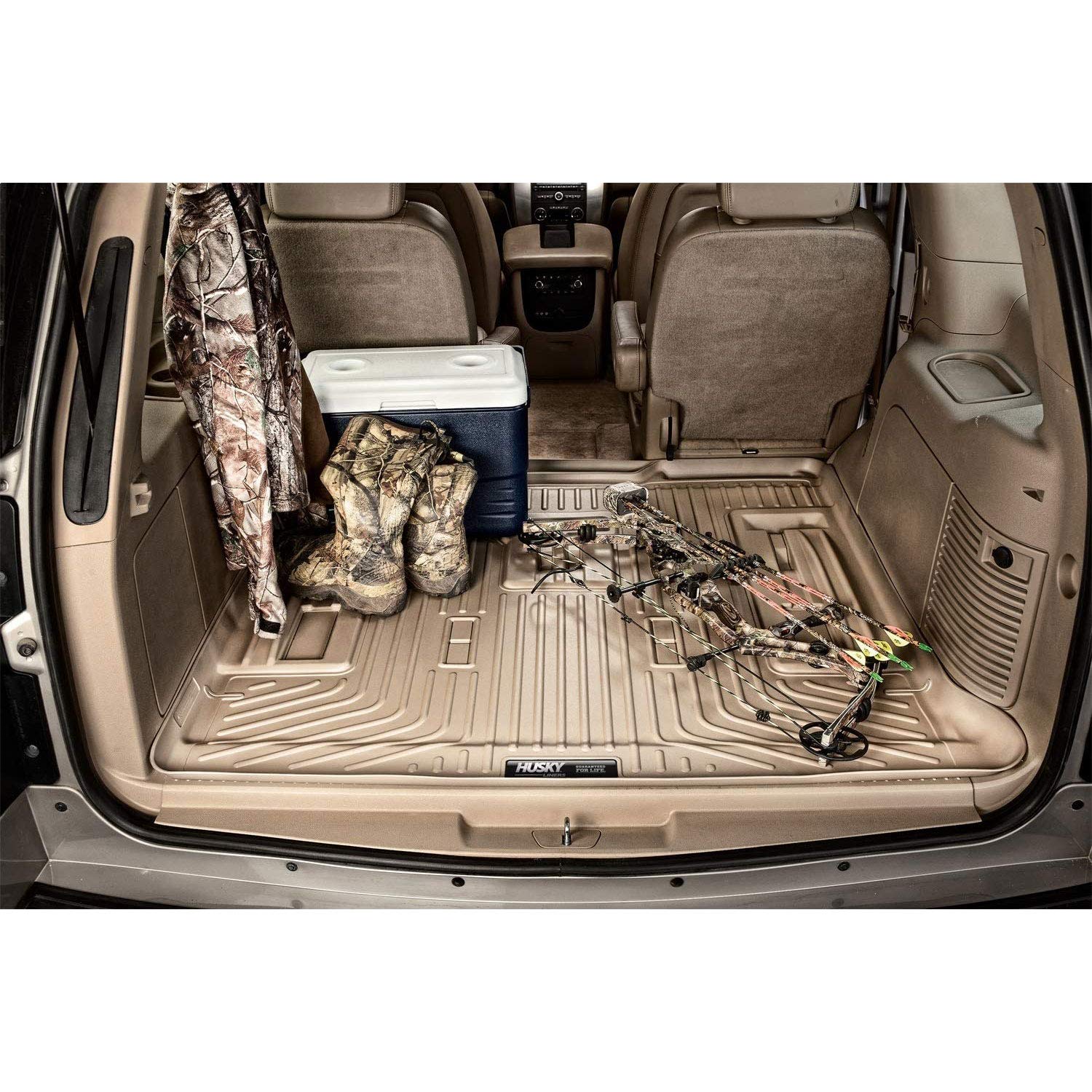 Husky Liners Weatherbeater Cargo Liner | Fits 2016-2022 Mazda Cx-9 | Cargo, 1-Pc Black - 25611